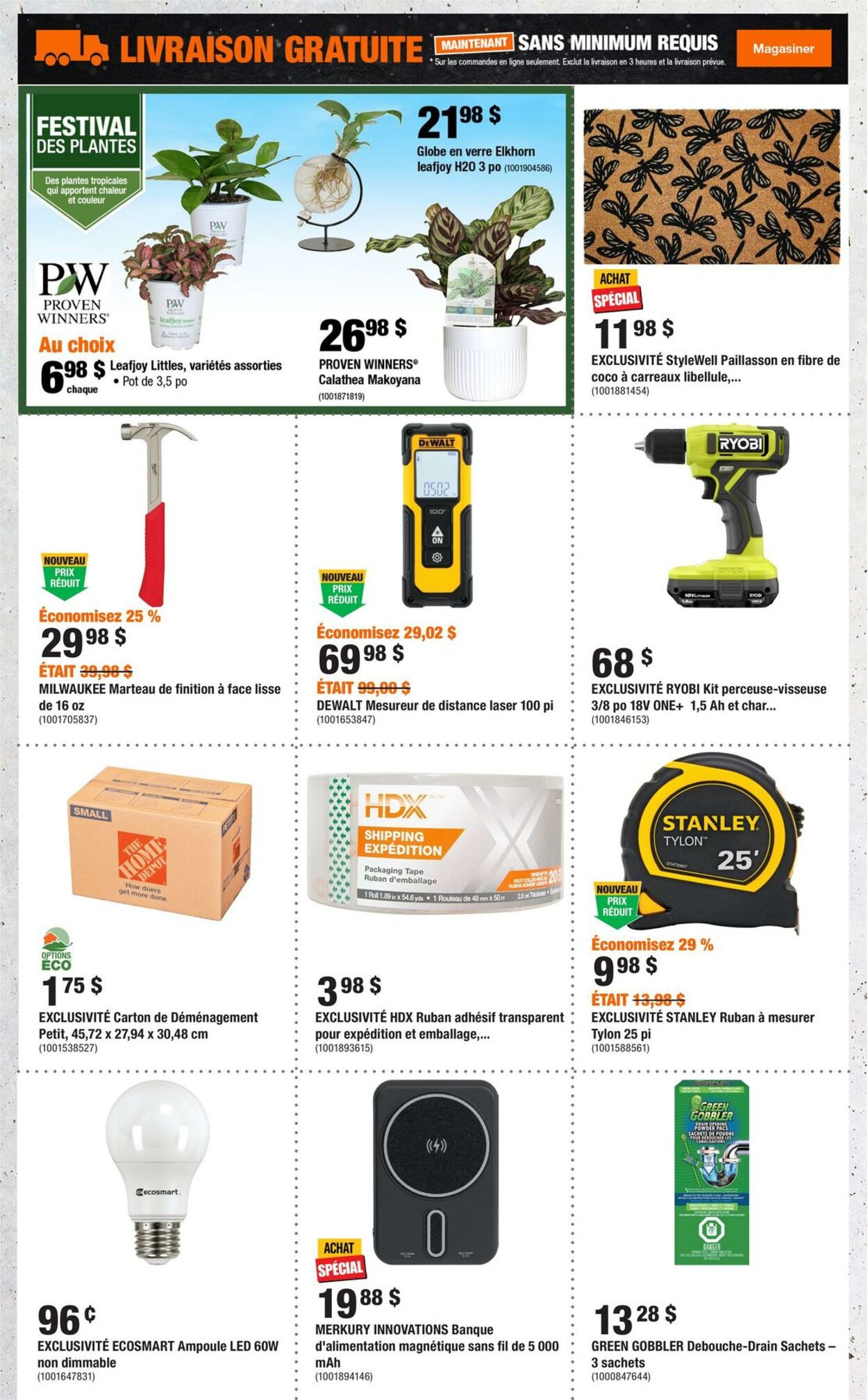 Circulaire Home Depot 20.02.2025 - 05.03.2025