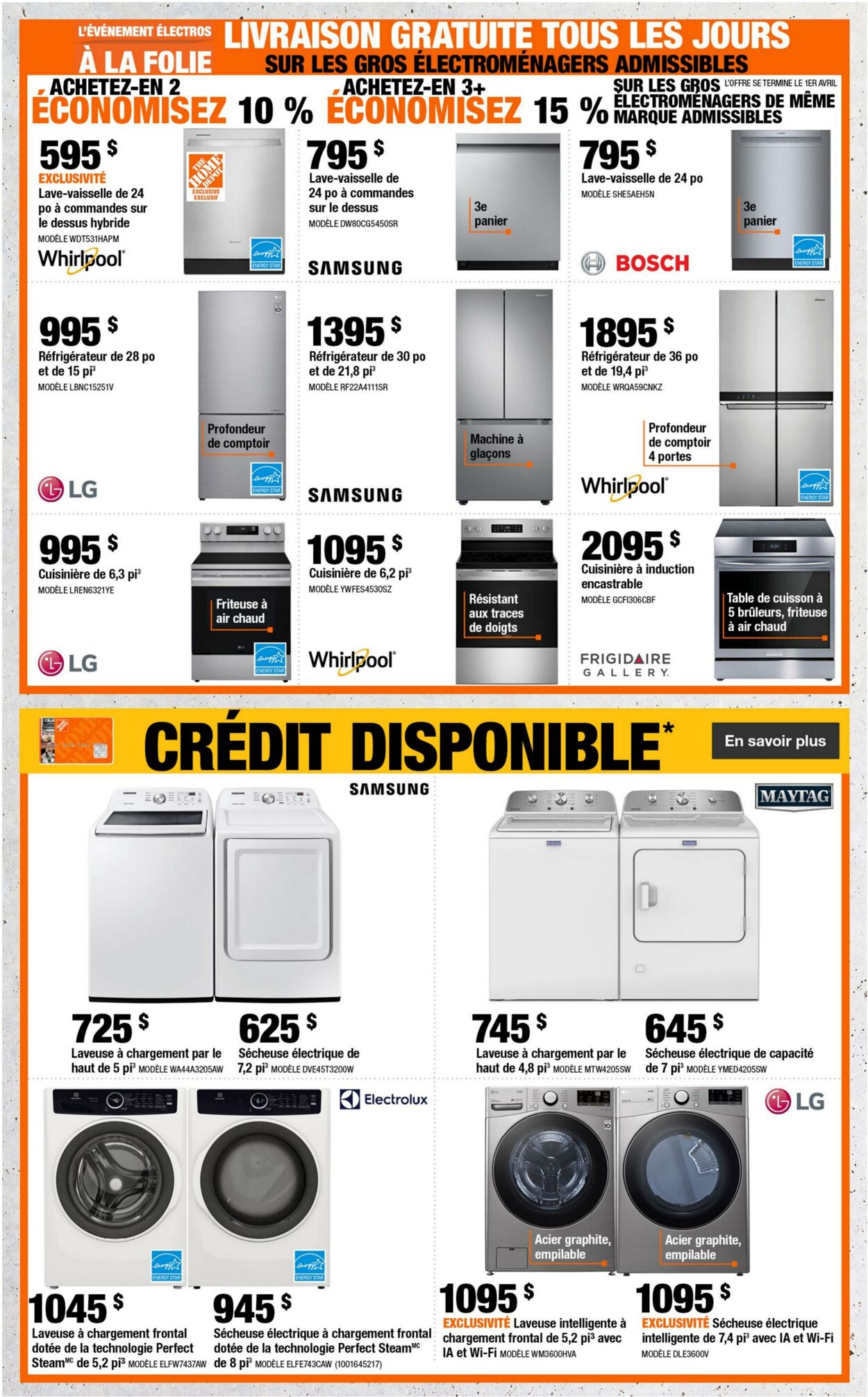 Circulaire Home Depot 19.03.2026 - 01.04.2026
