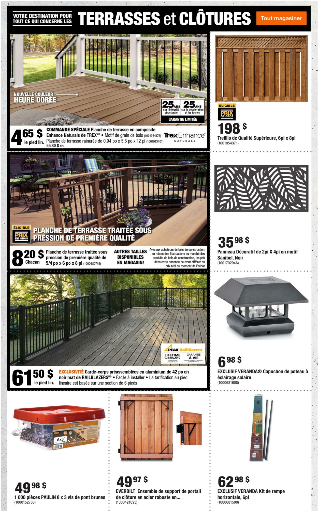 Circulaire Home Depot 19.03.2026 - 01.04.2026