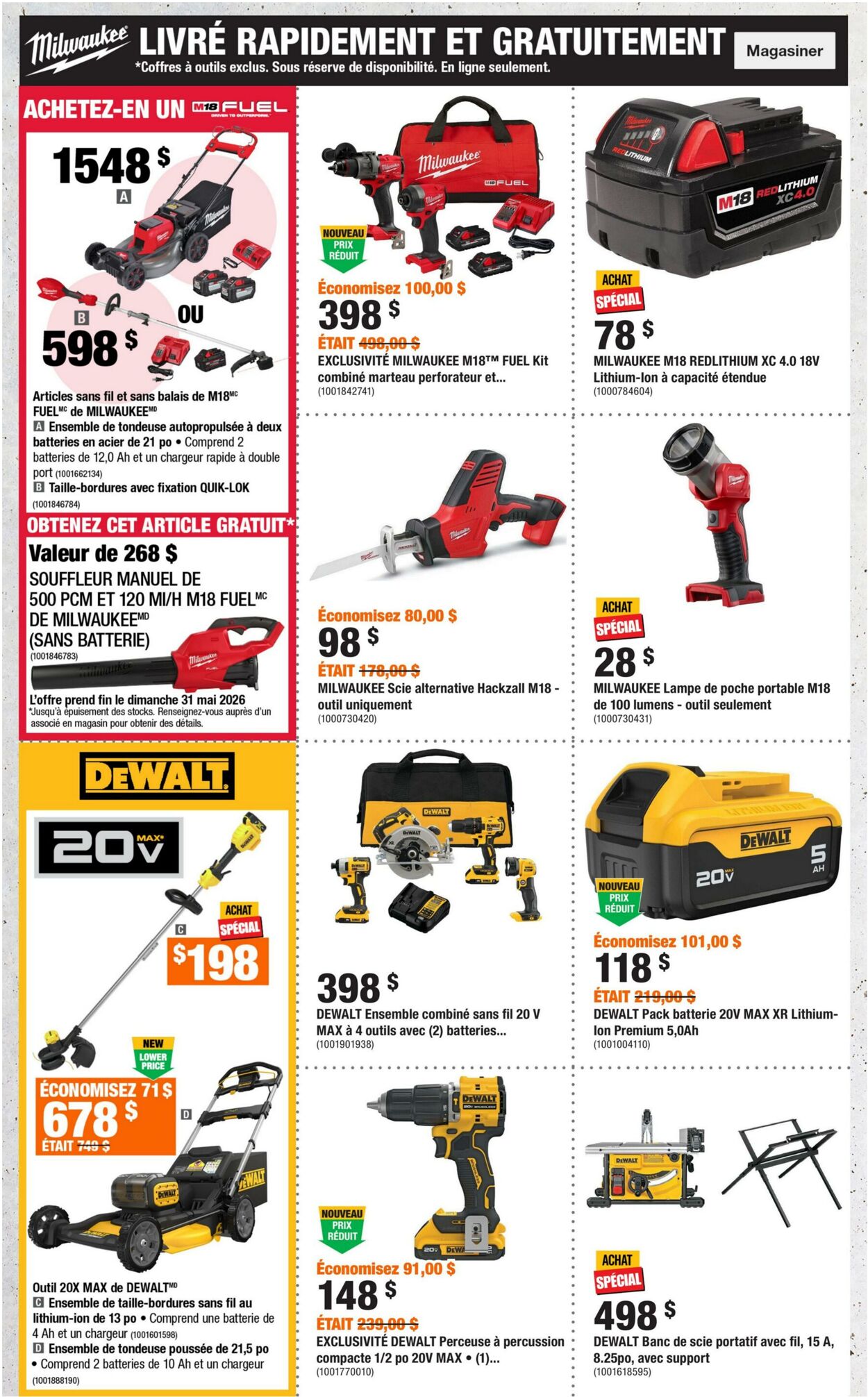 Circulaire Home Depot 02.04.2026 - 15.04.2026