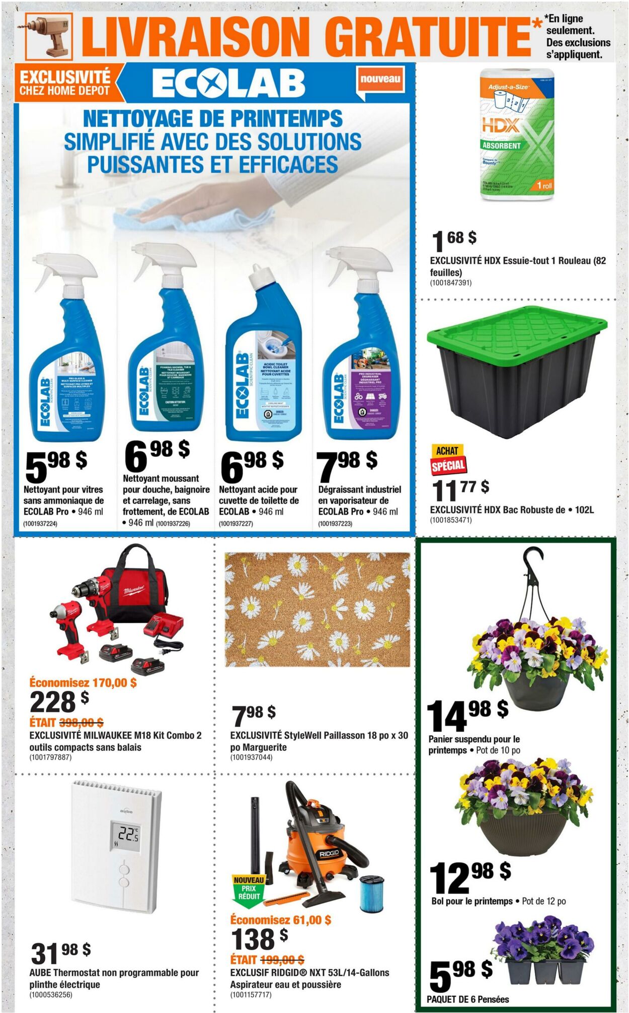 Circulaire Home Depot 02.04.2026 - 15.04.2026