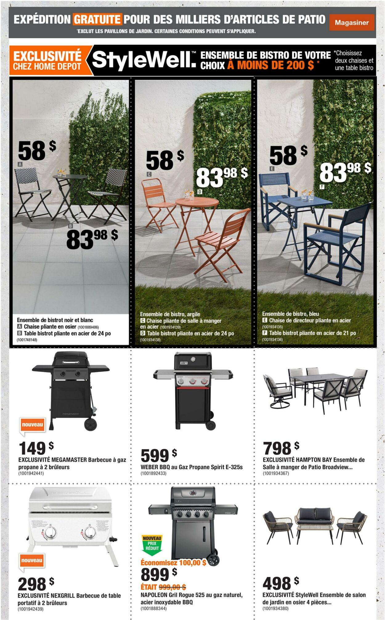 Circulaire Home Depot 02.04.2026 - 15.04.2026