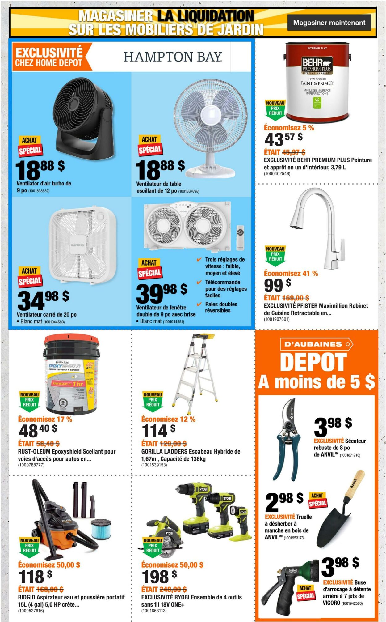 Circulaire Home Depot 09.07.2026 - 22.07.2026