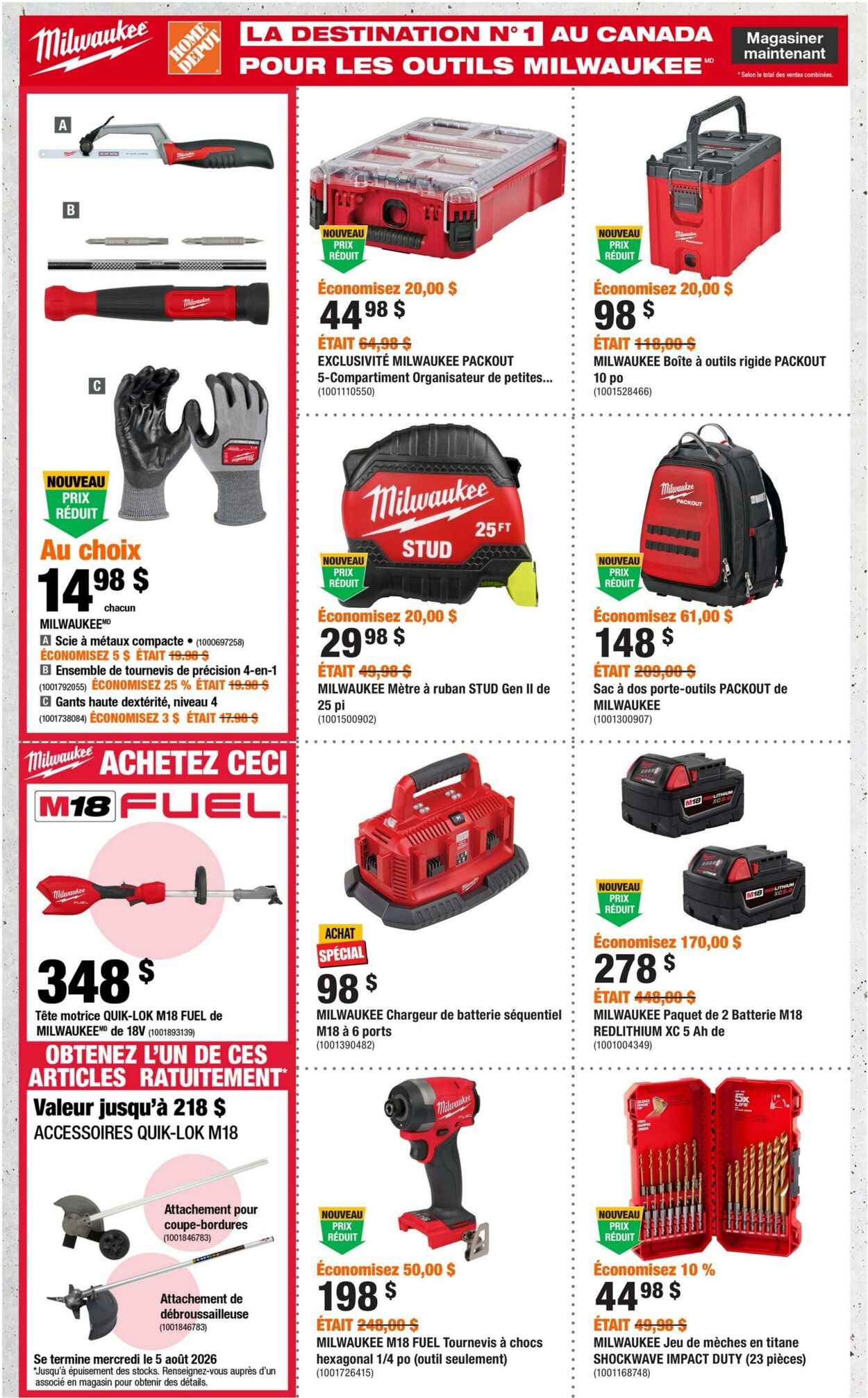 Circulaire Home Depot 09.07.2026 - 22.07.2026