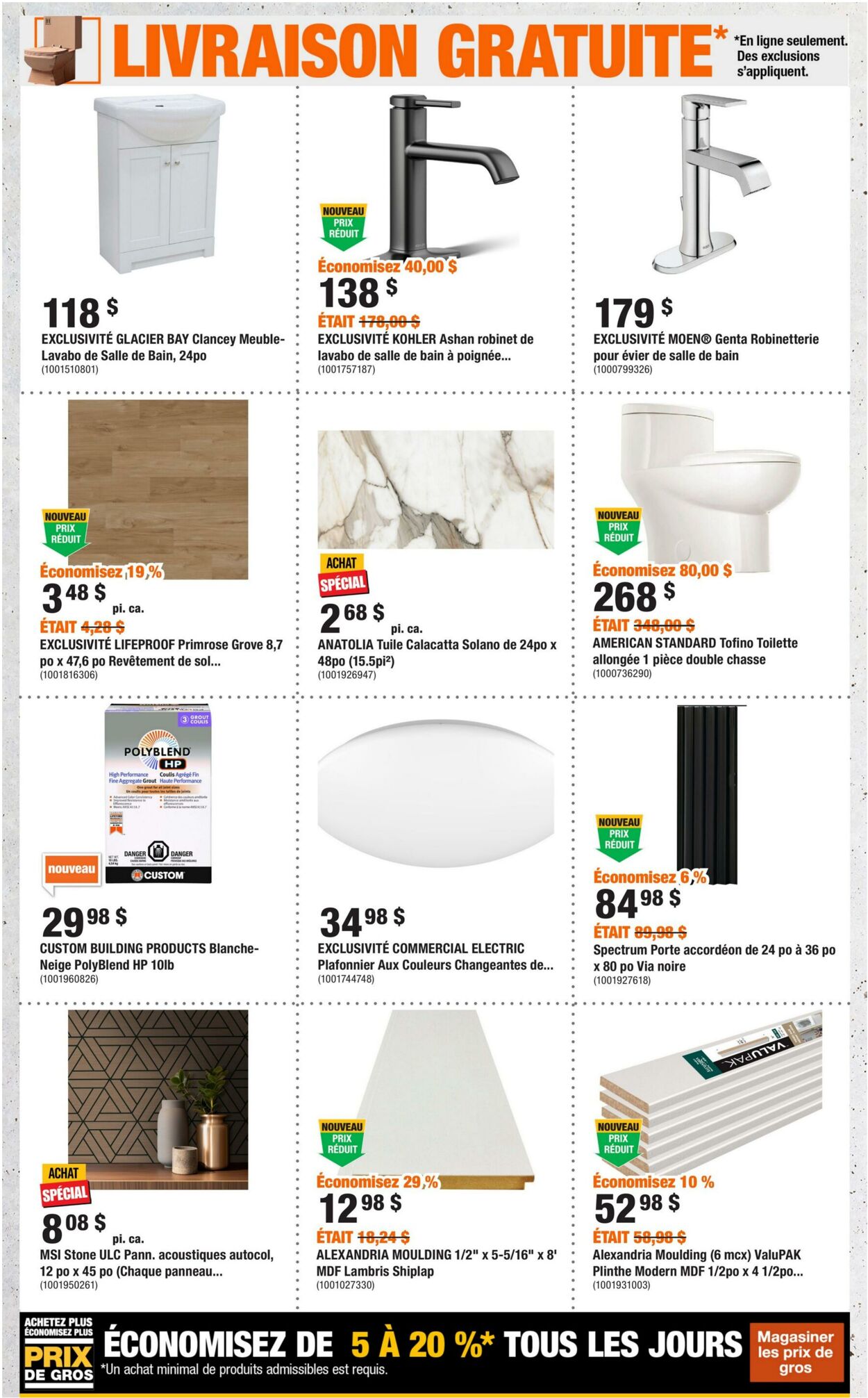 Circulaire Home Depot 23.07.2026 - 05.08.2026