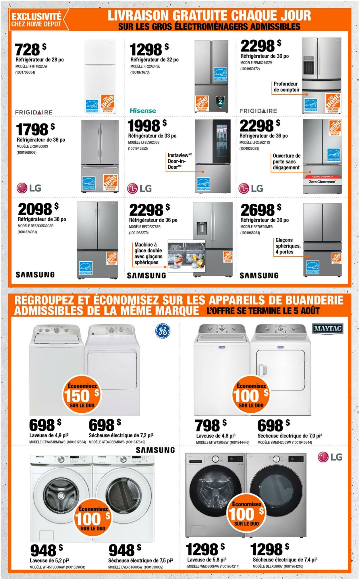 Circulaire Home Depot 23.07.2026 - 05.08.2026