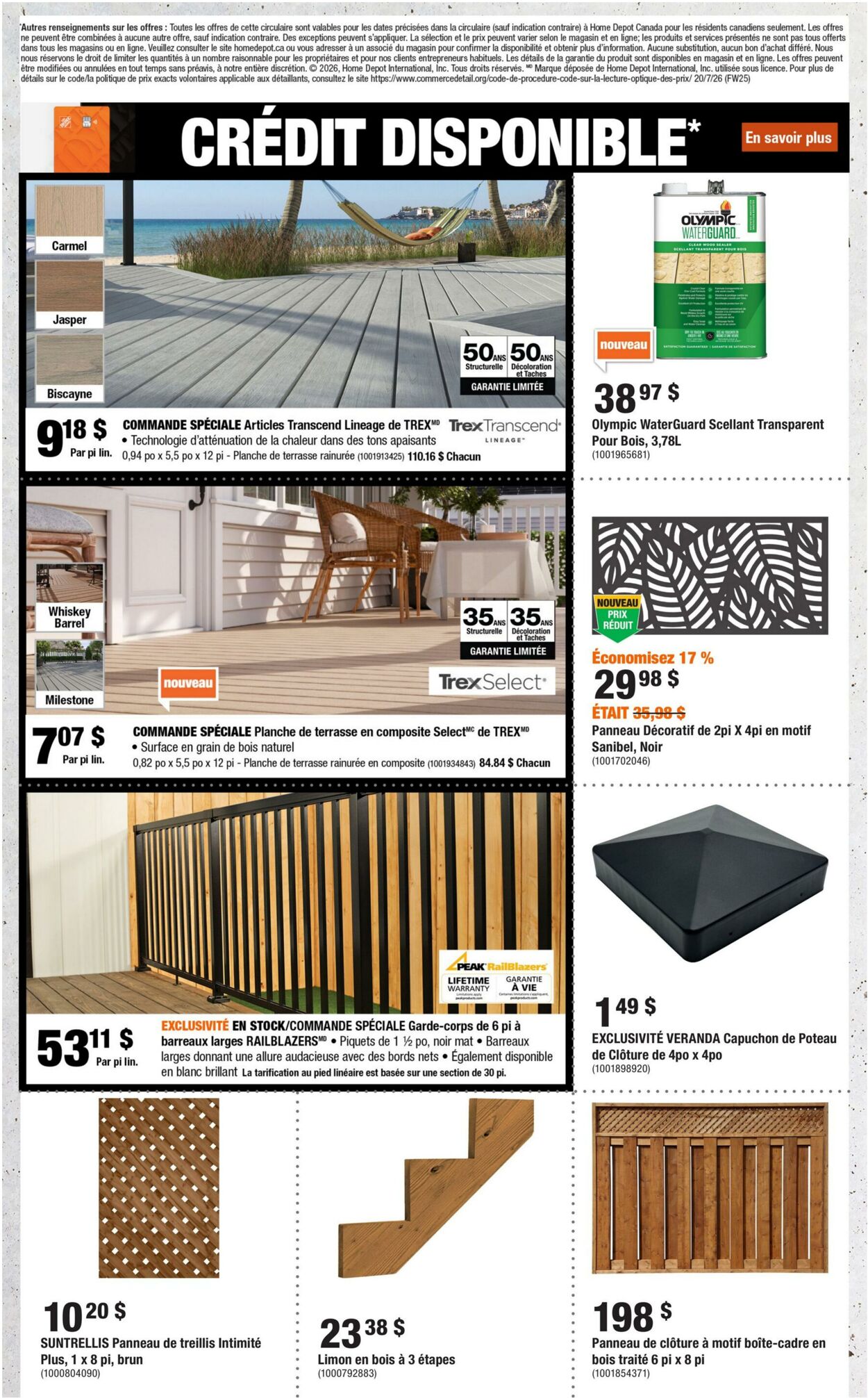 Circulaire Home Depot 23.07.2026 - 05.08.2026