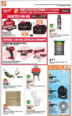 Circulaire Home Depot 23.07.2026 - 05.08.2026