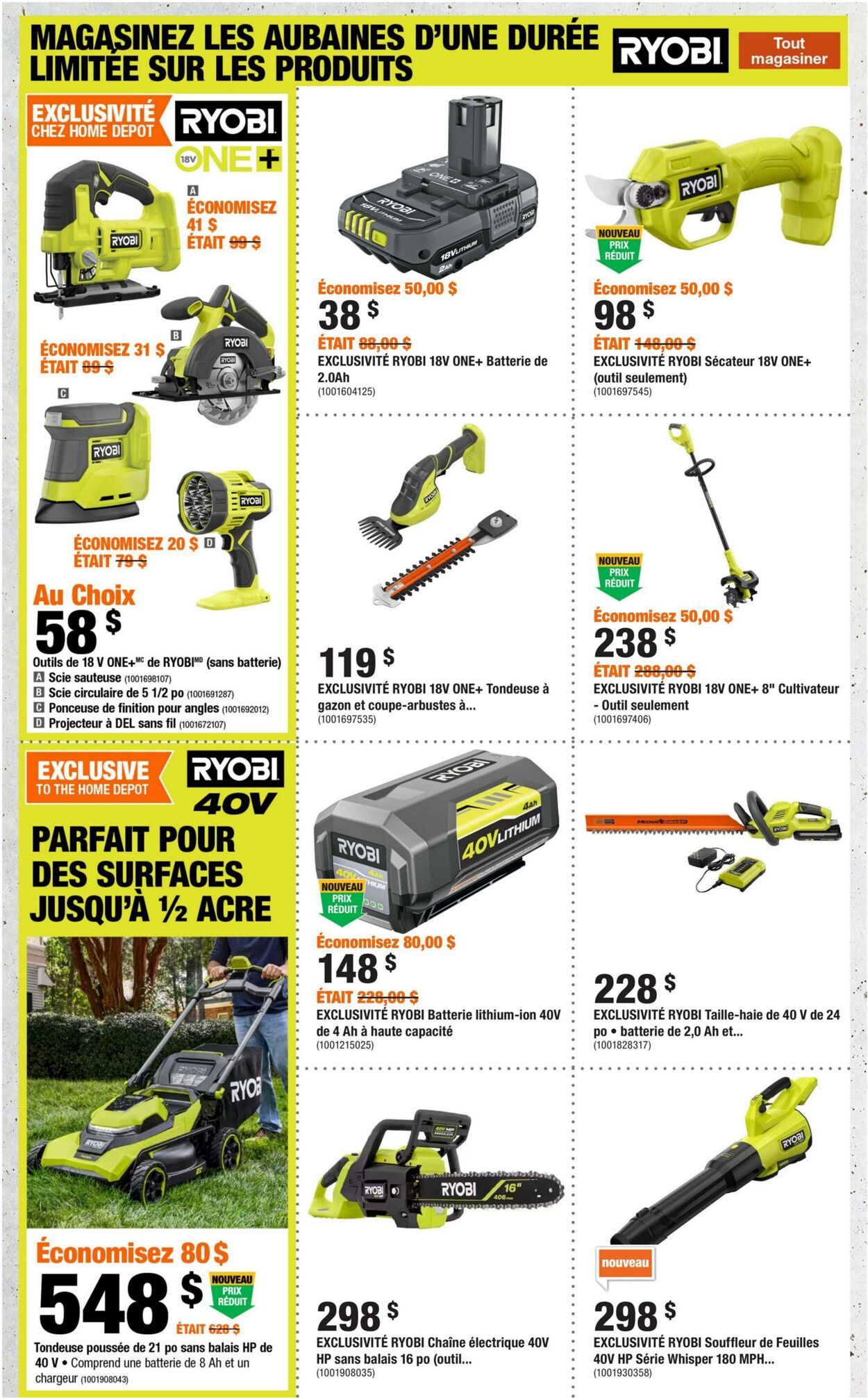 Circulaire Home Depot 16.04.2026 - 29.04.2026