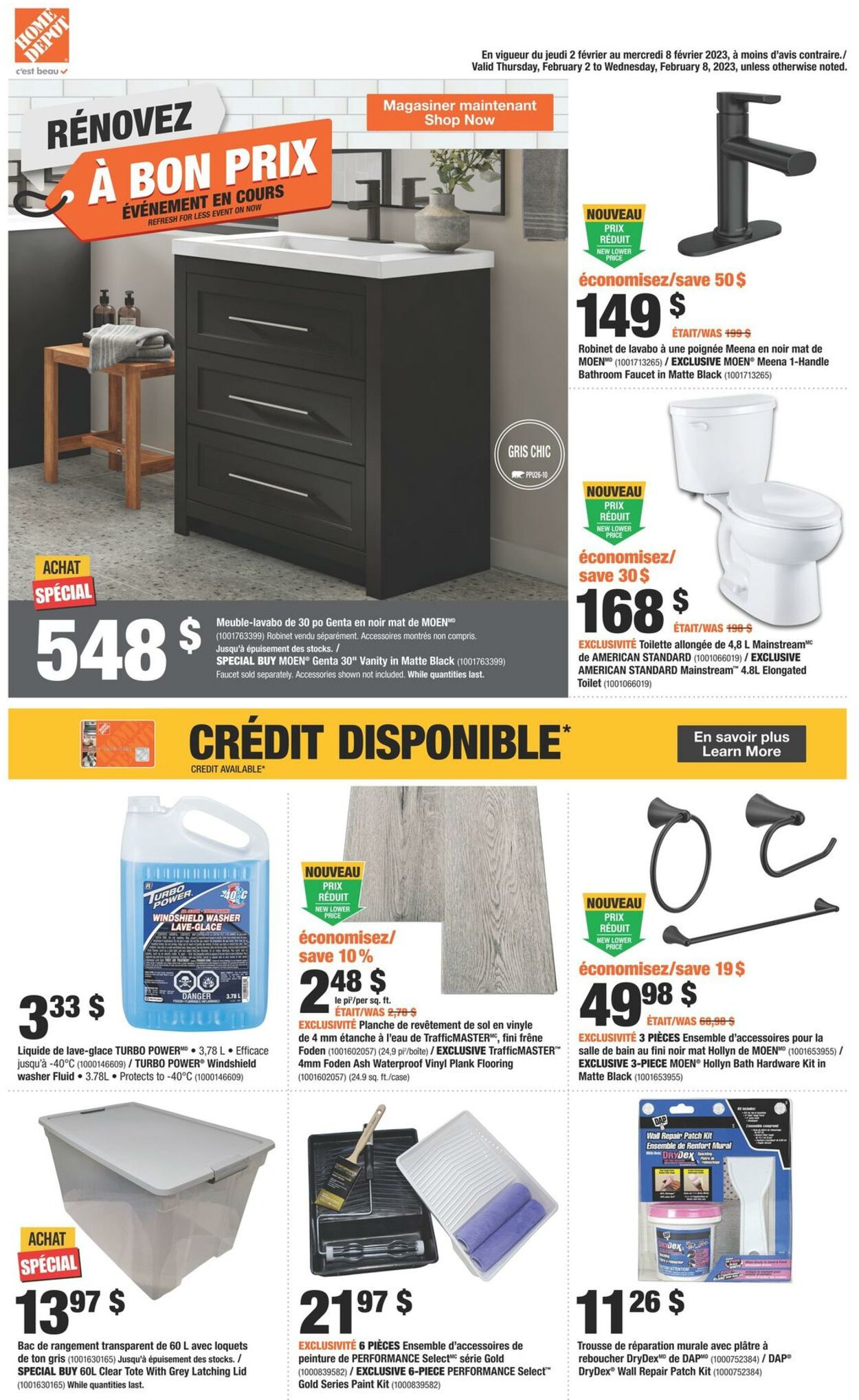 Circulaire Home Depot 02.02.2023 - 08.02.2023