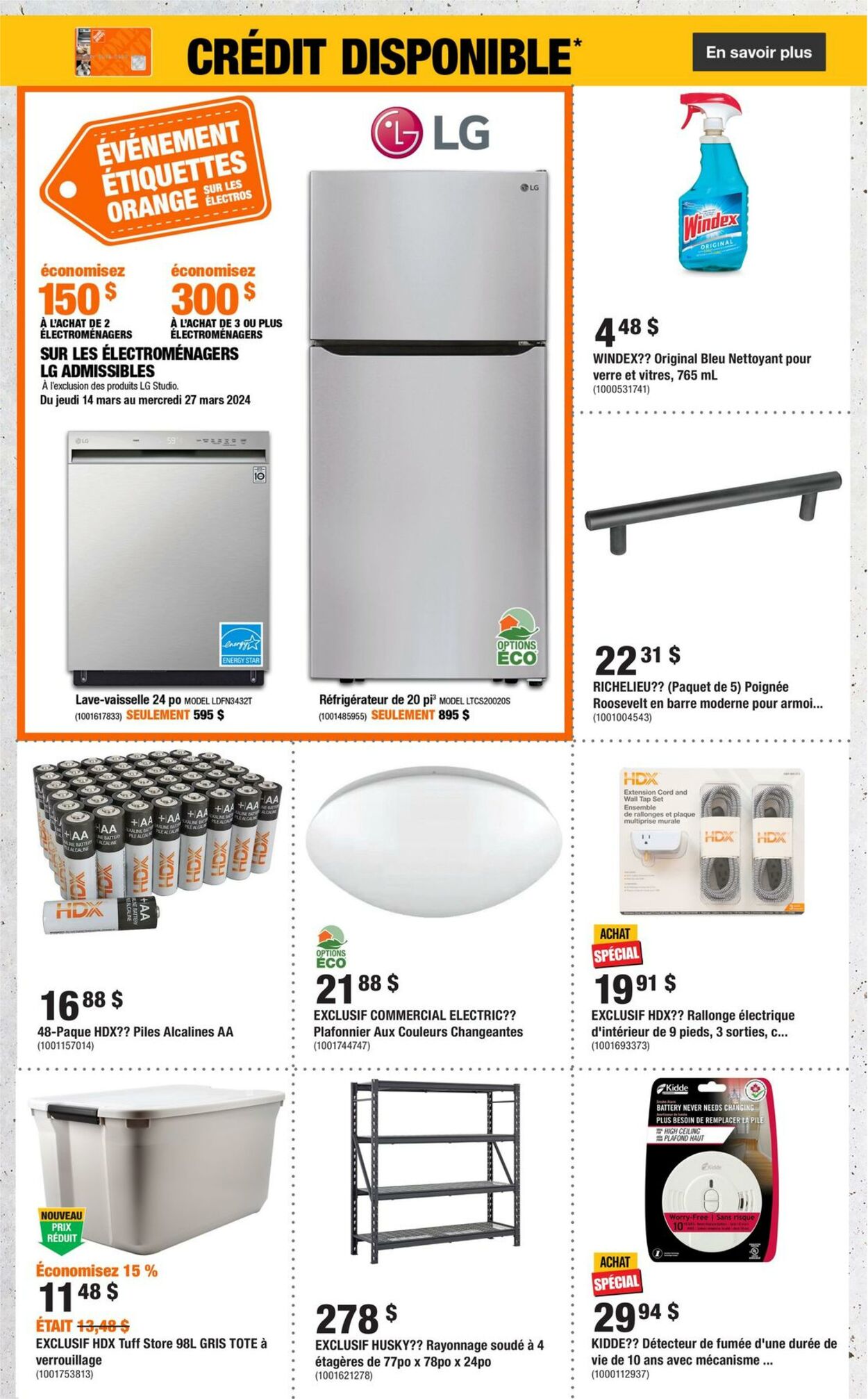 Circulaire Home Depot 14.03.2024 - 20.03.2024
