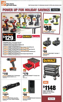 Circulaire Home Depot 31.10.2024 - 06.11.2024