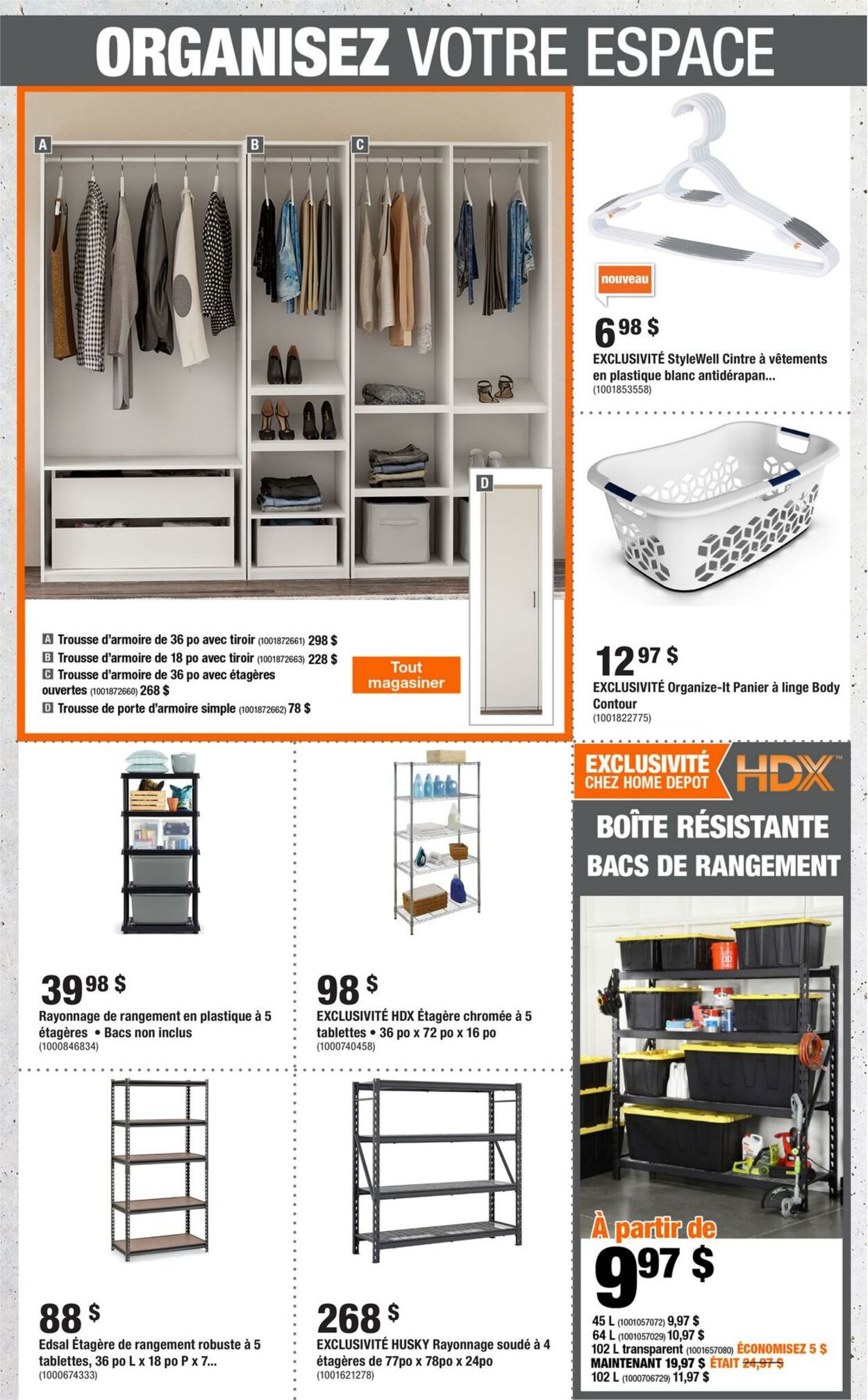 Circulaire Home Depot 12.09.2024 - 18.09.2024