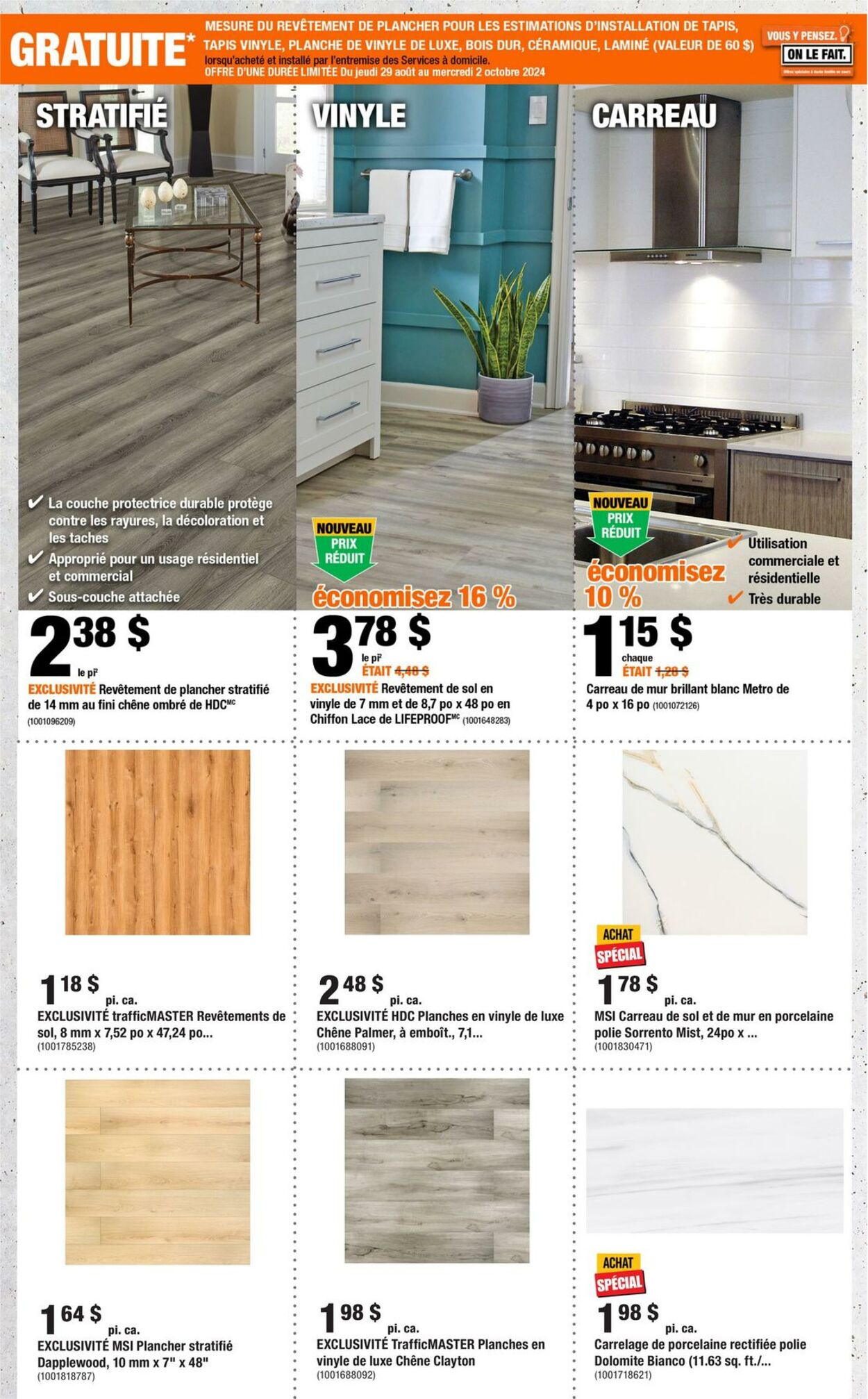 Circulaire Home Depot 12.09.2024 - 18.09.2024