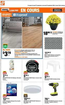 Circulaire Home Depot 26.09.2024 - 02.10.2024