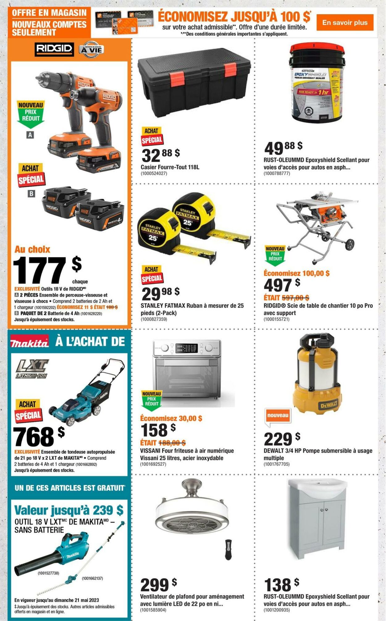 Circulaire Home Depot 04.05.2023 - 10.05.2023
