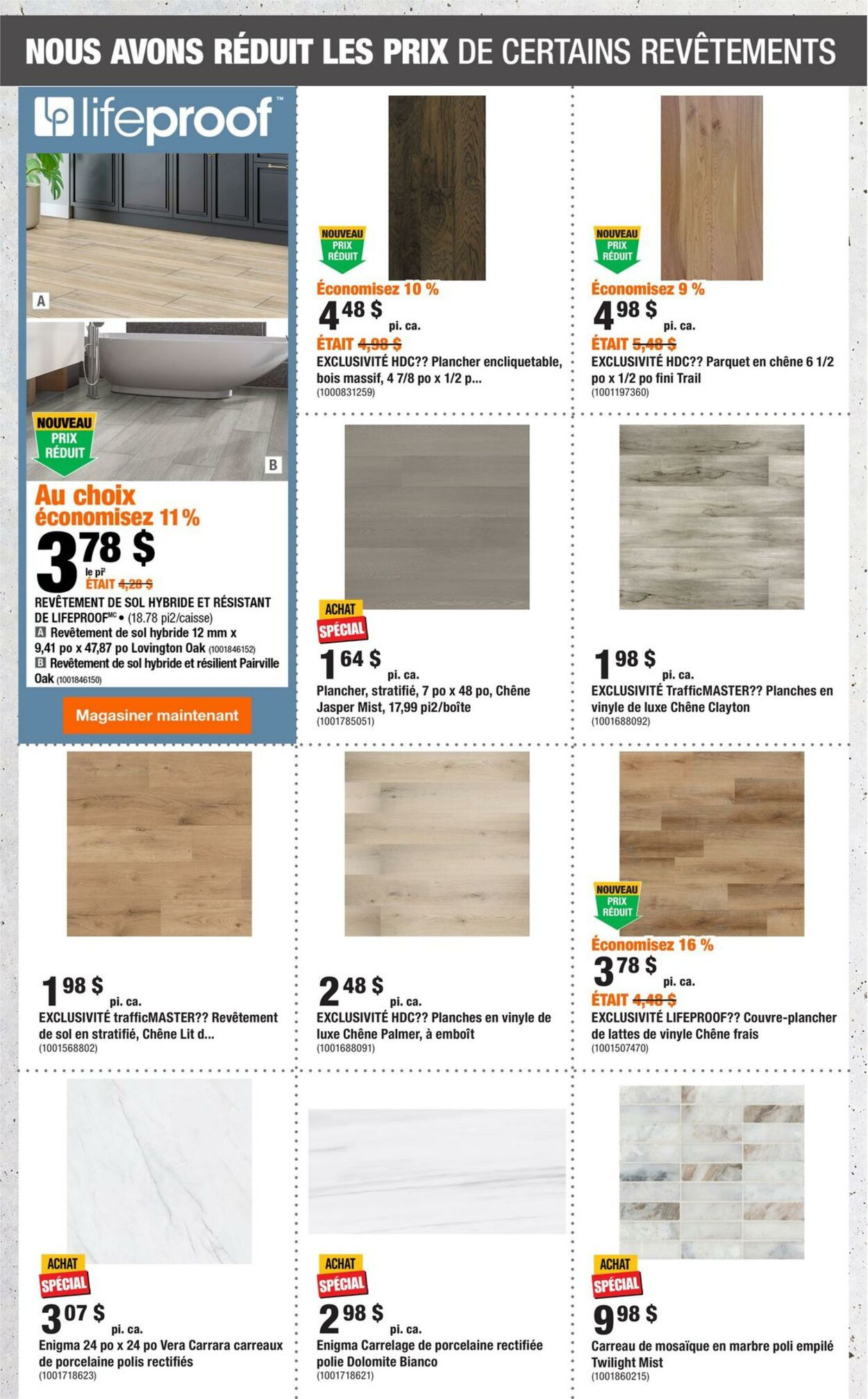 Circulaire Home Depot 01.08.2024 - 07.08.2024