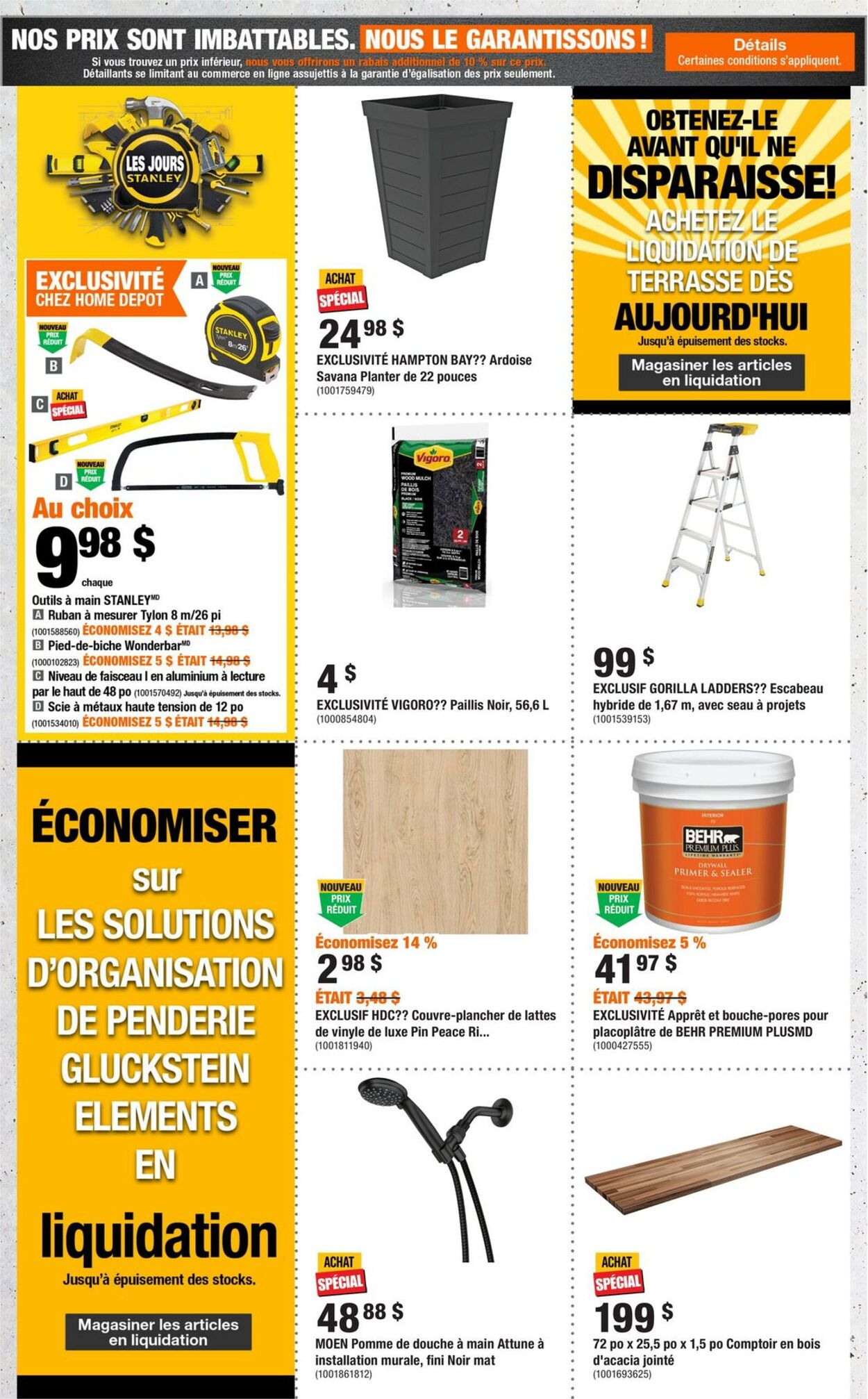 Circulaire Home Depot 01.08.2024 - 07.08.2024