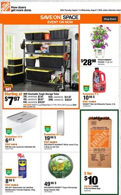 Circulaire Home Depot 26.09.2024 - 02.10.2024