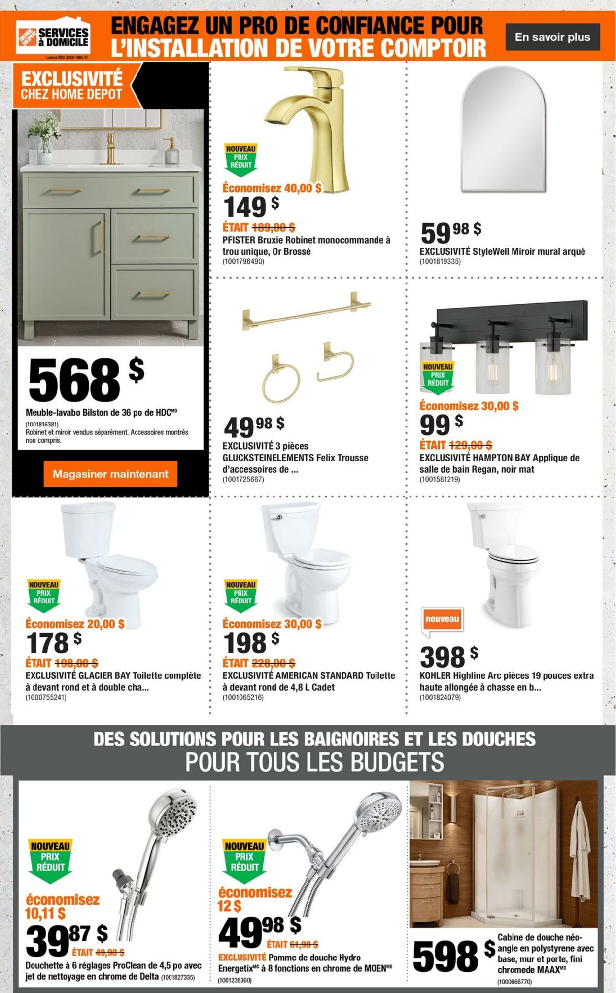 Circulaire Home Depot 03.10.2024 - 09.10.2024