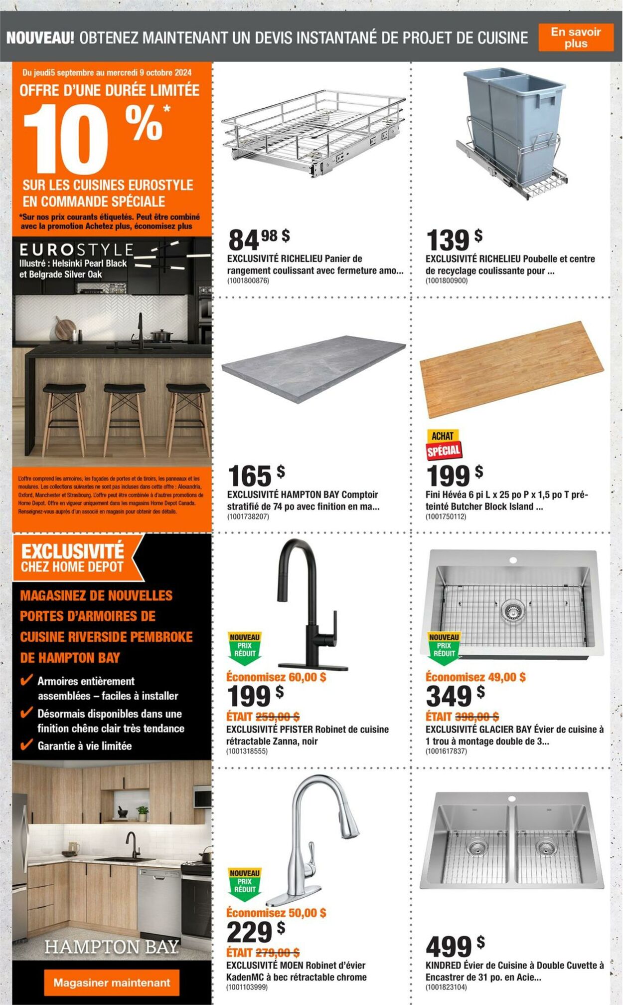 Circulaire Home Depot 03.10.2024 - 09.10.2024