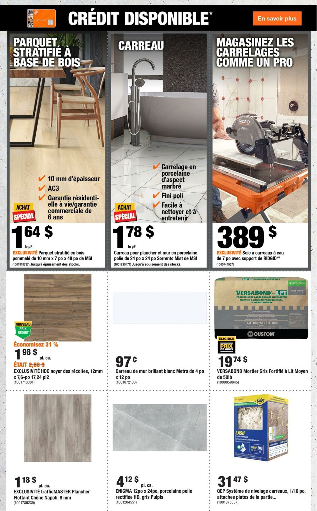 Circulaire Home Depot 03.10.2024 - 09.10.2024