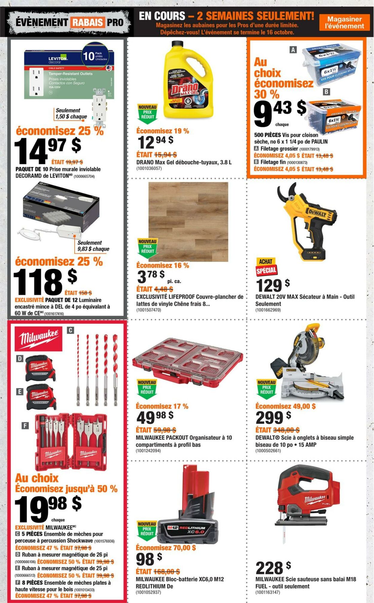 Circulaire Home Depot 03.10.2024 - 09.10.2024