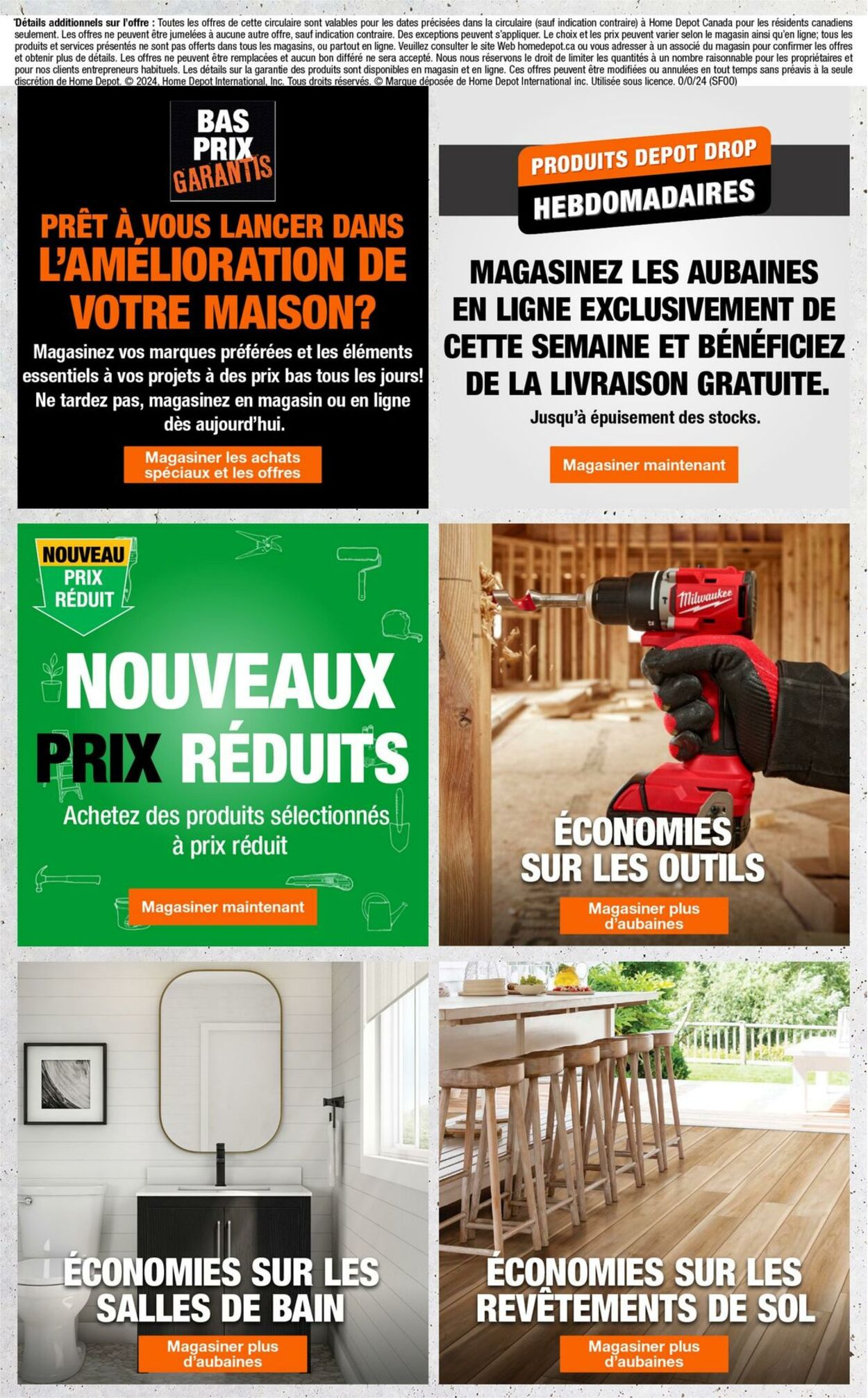 Circulaire Home Depot 03.10.2024 - 09.10.2024