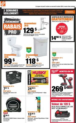 Circulaire Home Depot 31.10.2024 - 25.12.2024