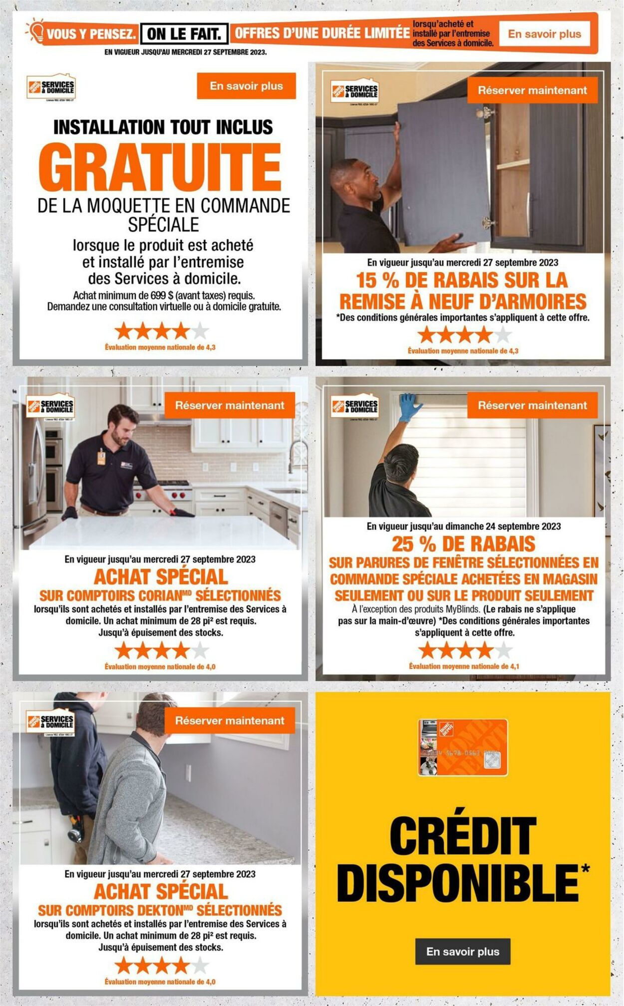 Circulaire Home Depot 14.09.2023 - 20.09.2023