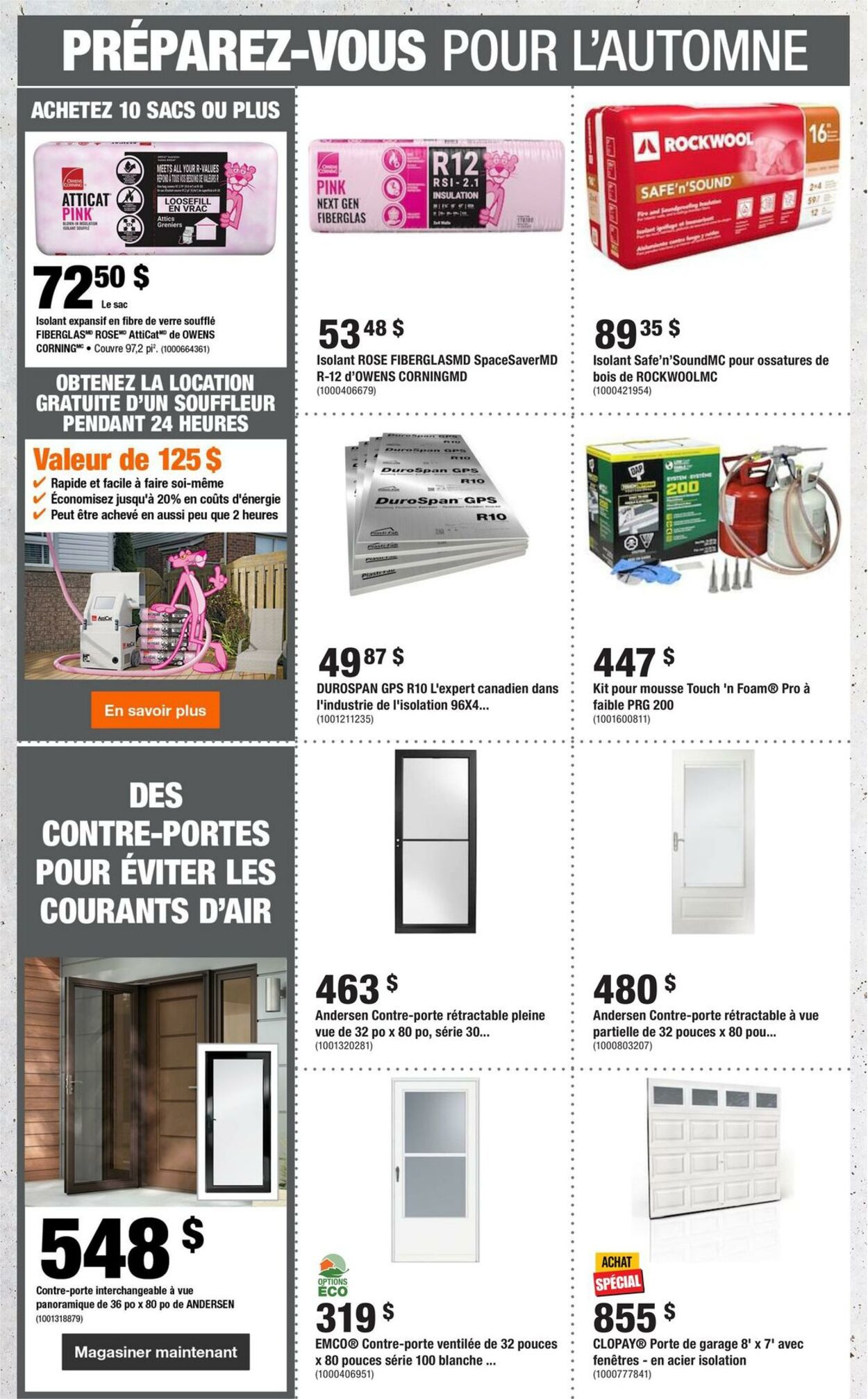 Circulaire Home Depot 14.09.2023 - 20.09.2023