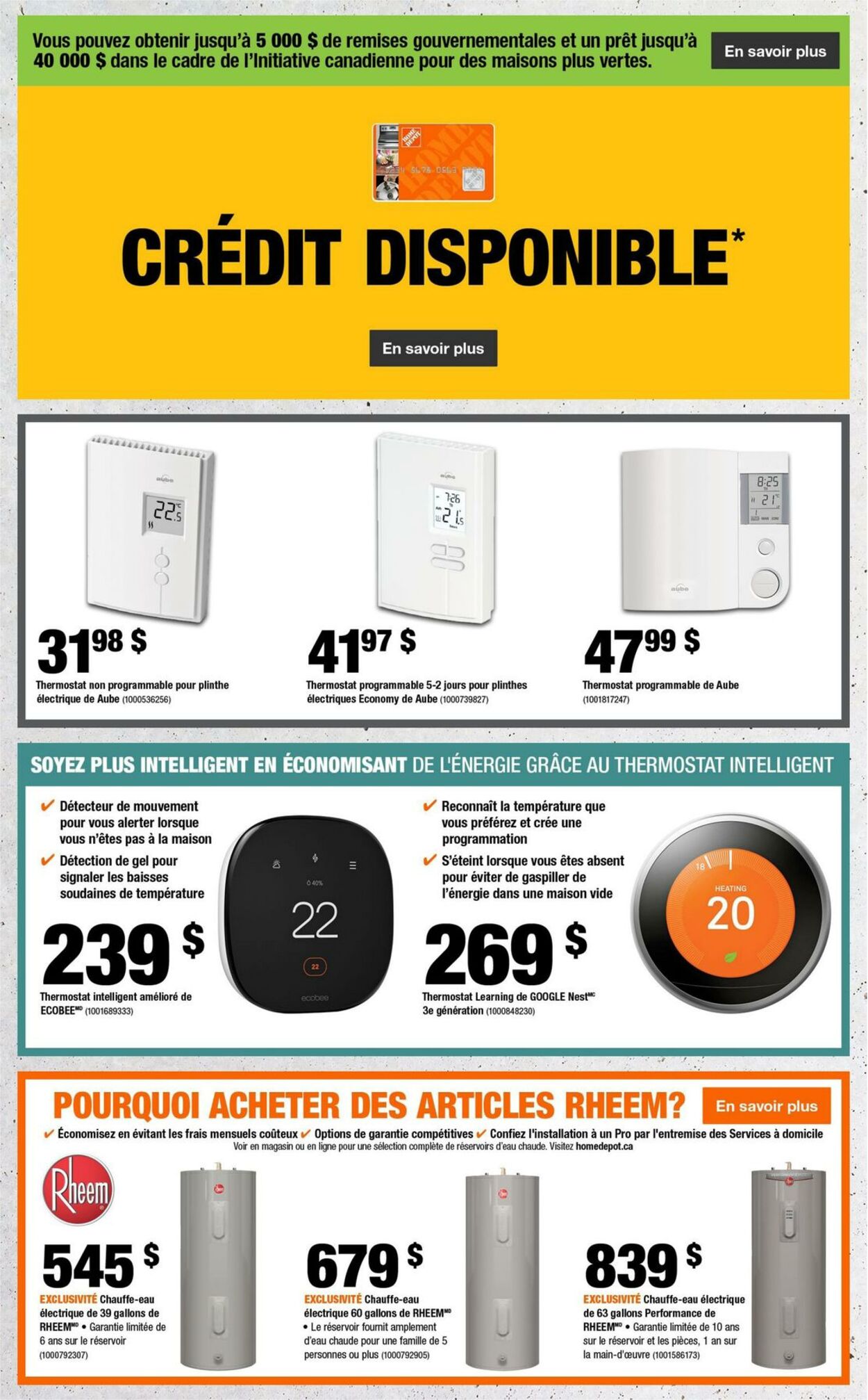 Circulaire Home Depot 14.09.2023 - 20.09.2023