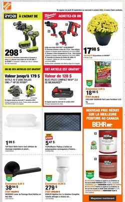 Circulaire Home Depot 14.09.2023 - 27.09.2023