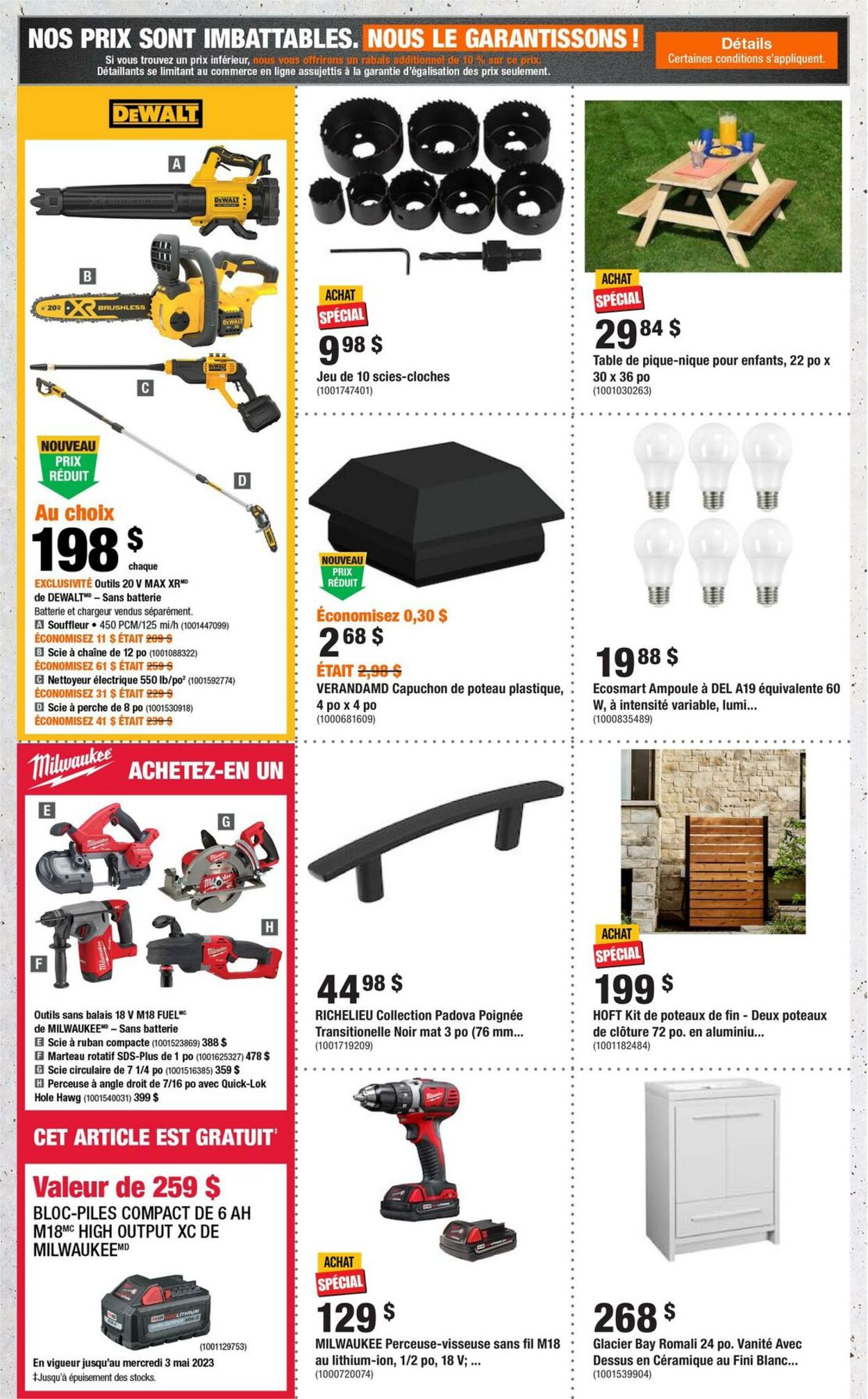 Circulaire Home Depot 27.04.2023 - 03.05.2023