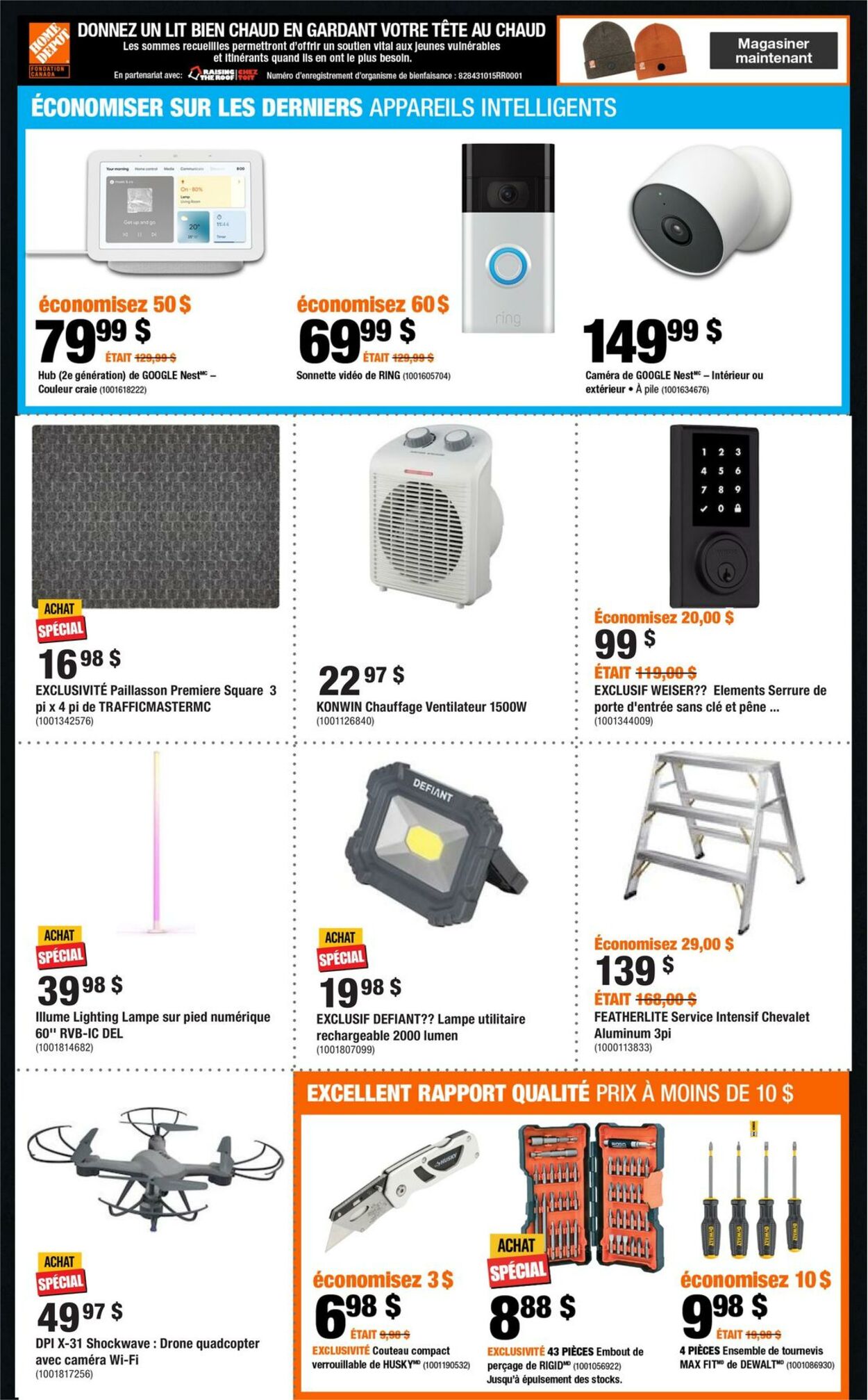 Circulaire Home Depot 16.11.2023 - 22.11.2023