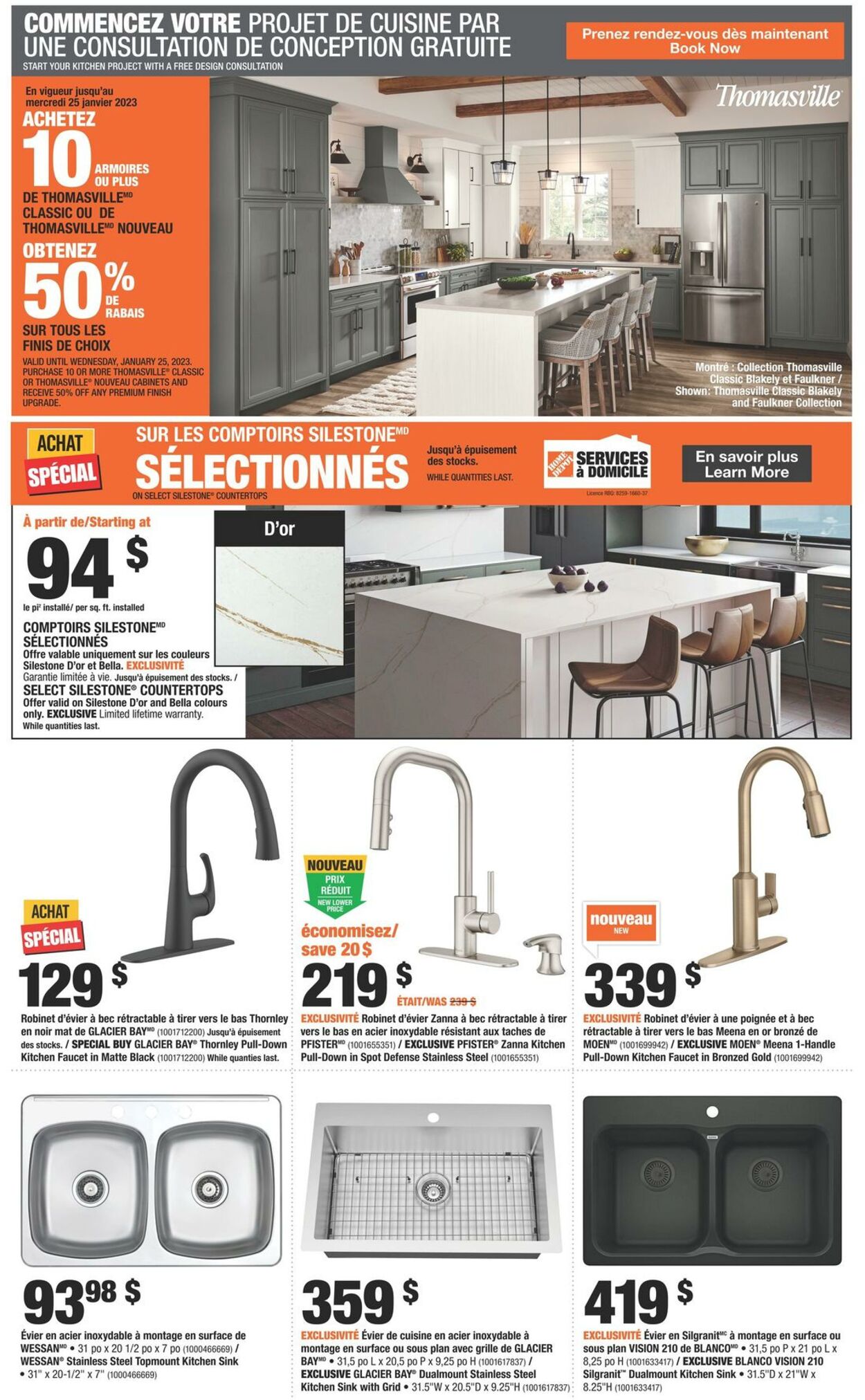 Circulaire Home Depot 29.12.2022 - 04.01.2023