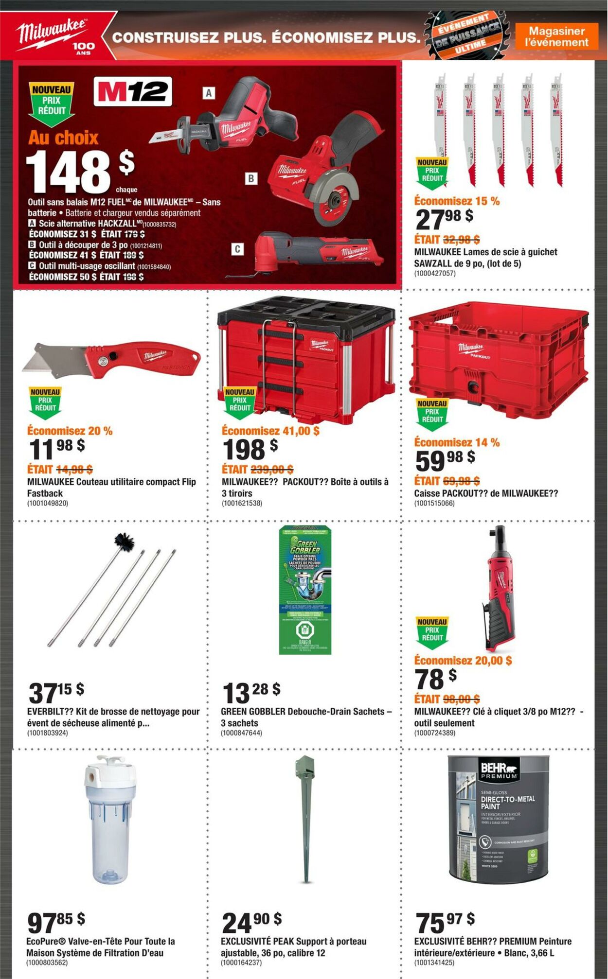 Circulaire Home Depot 22.08.2024 - 28.08.2024