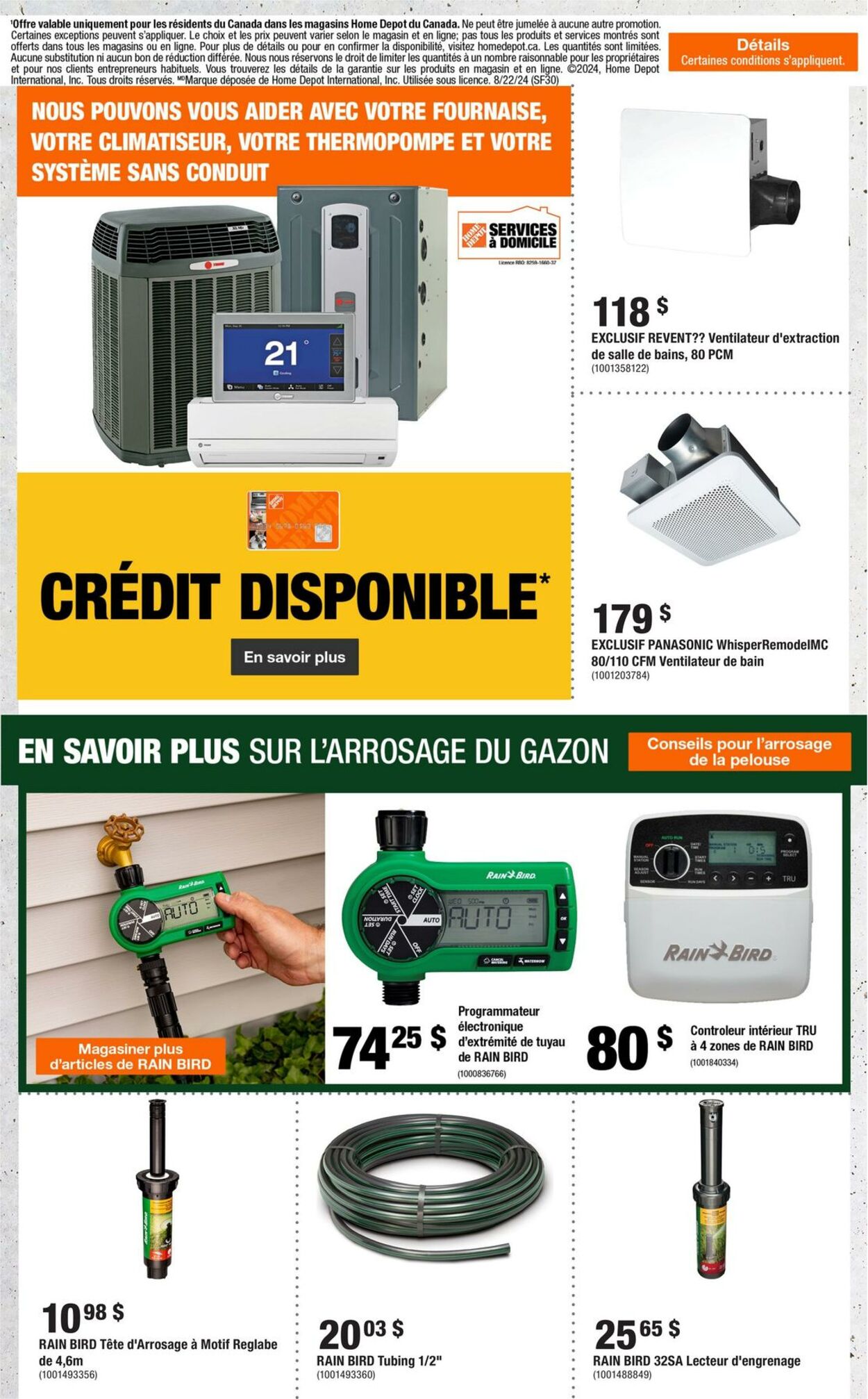 Circulaire Home Depot 22.08.2024 - 28.08.2024