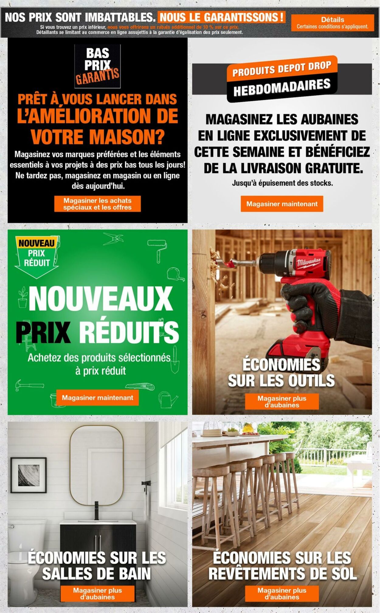 Circulaire Home Depot 17.10.2024 - 23.10.2024