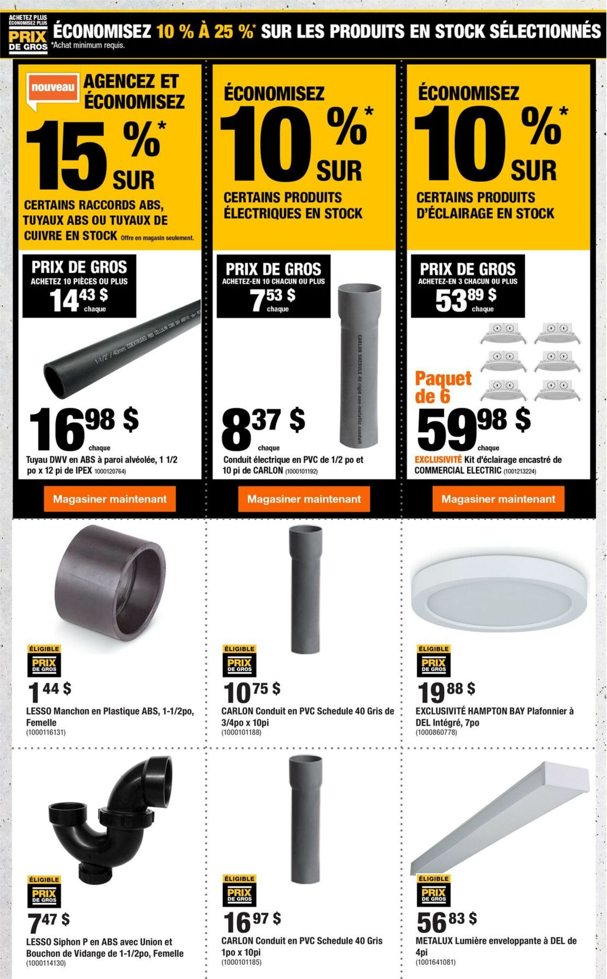 Circulaire Home Depot 17.10.2024 - 23.10.2024