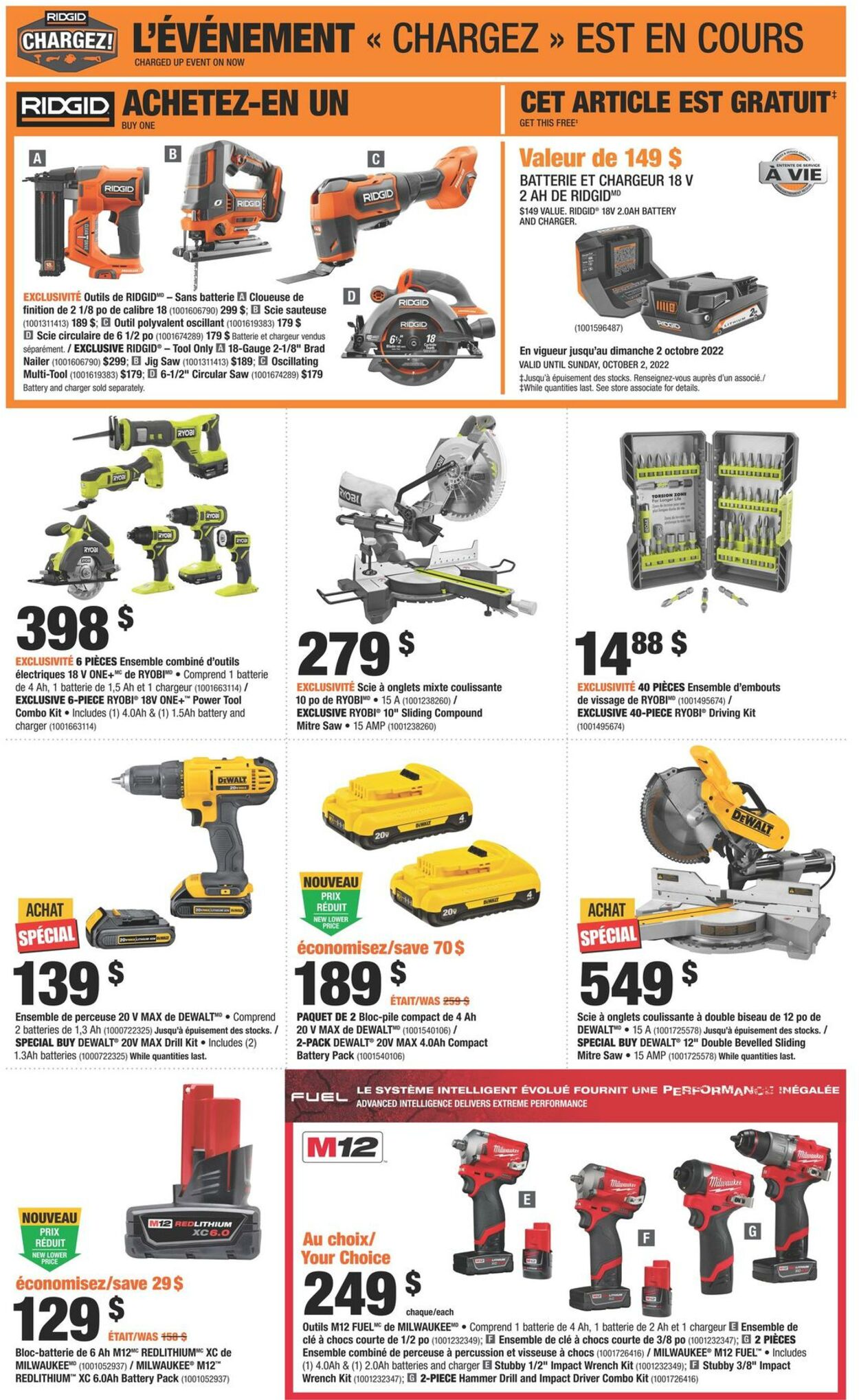 Circulaire Home Depot 08.09.2022 - 14.09.2022