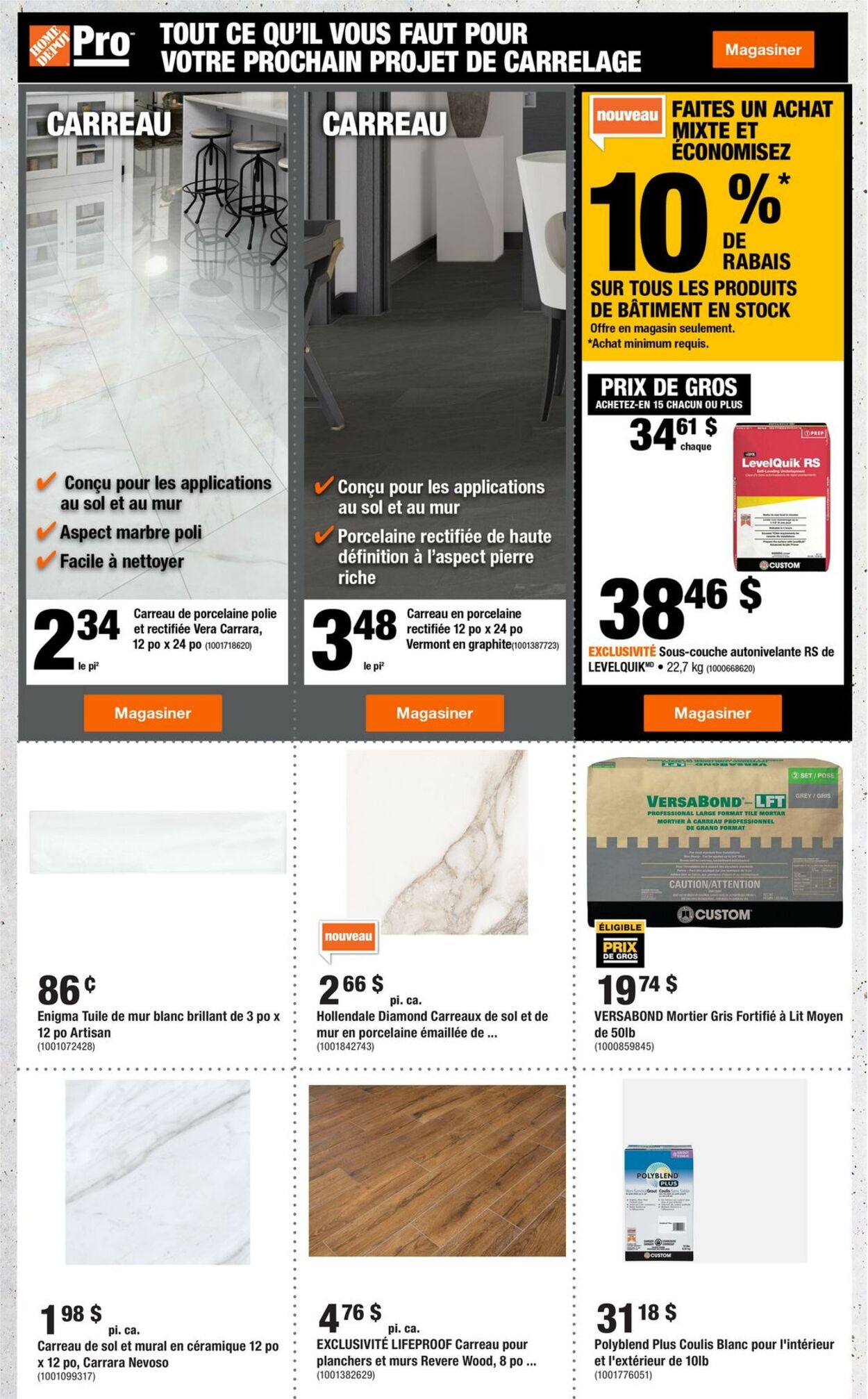 Circulaire Home Depot 09.01.2025 - 15.01.2025