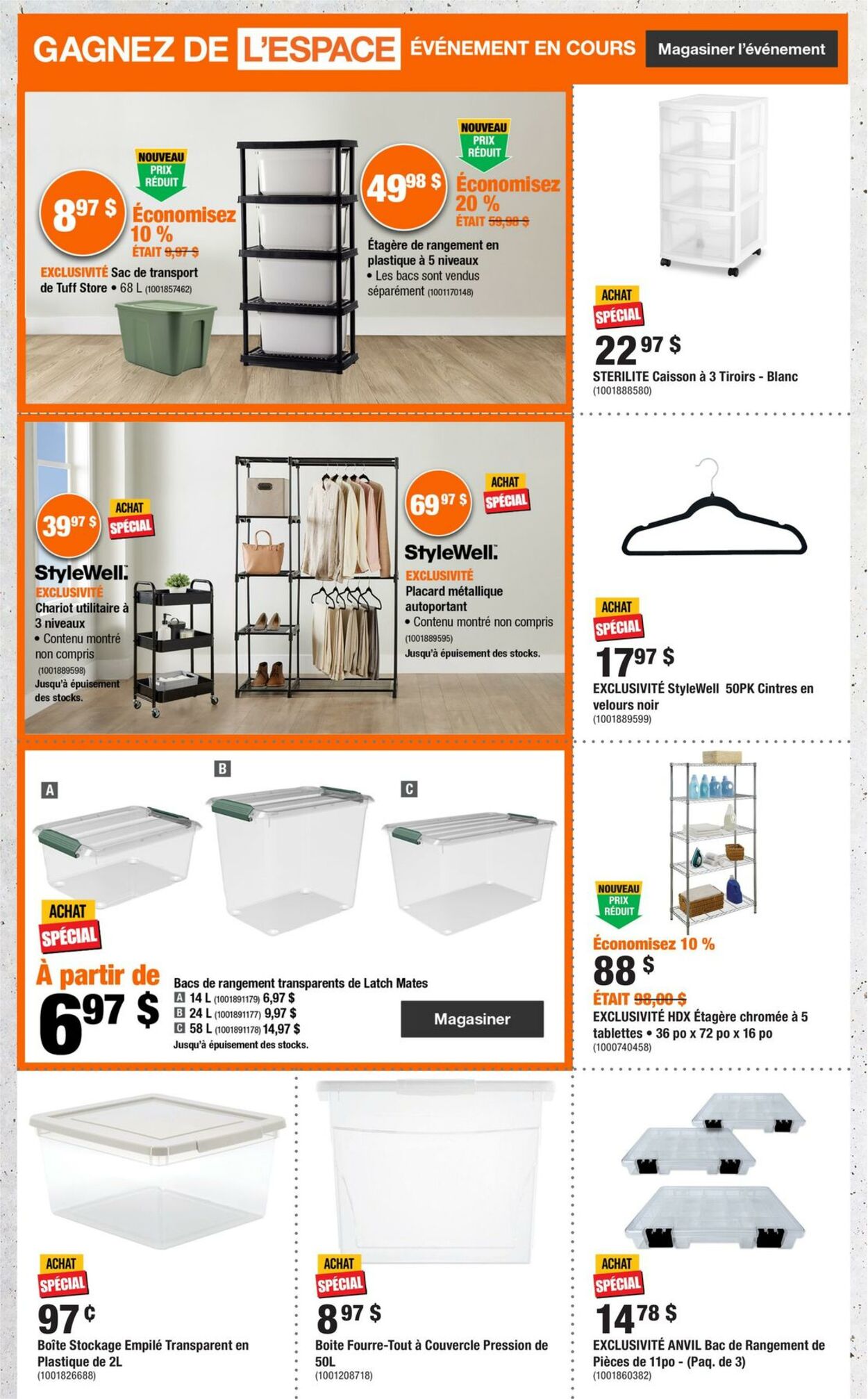 Circulaire Home Depot 09.01.2025 - 15.01.2025