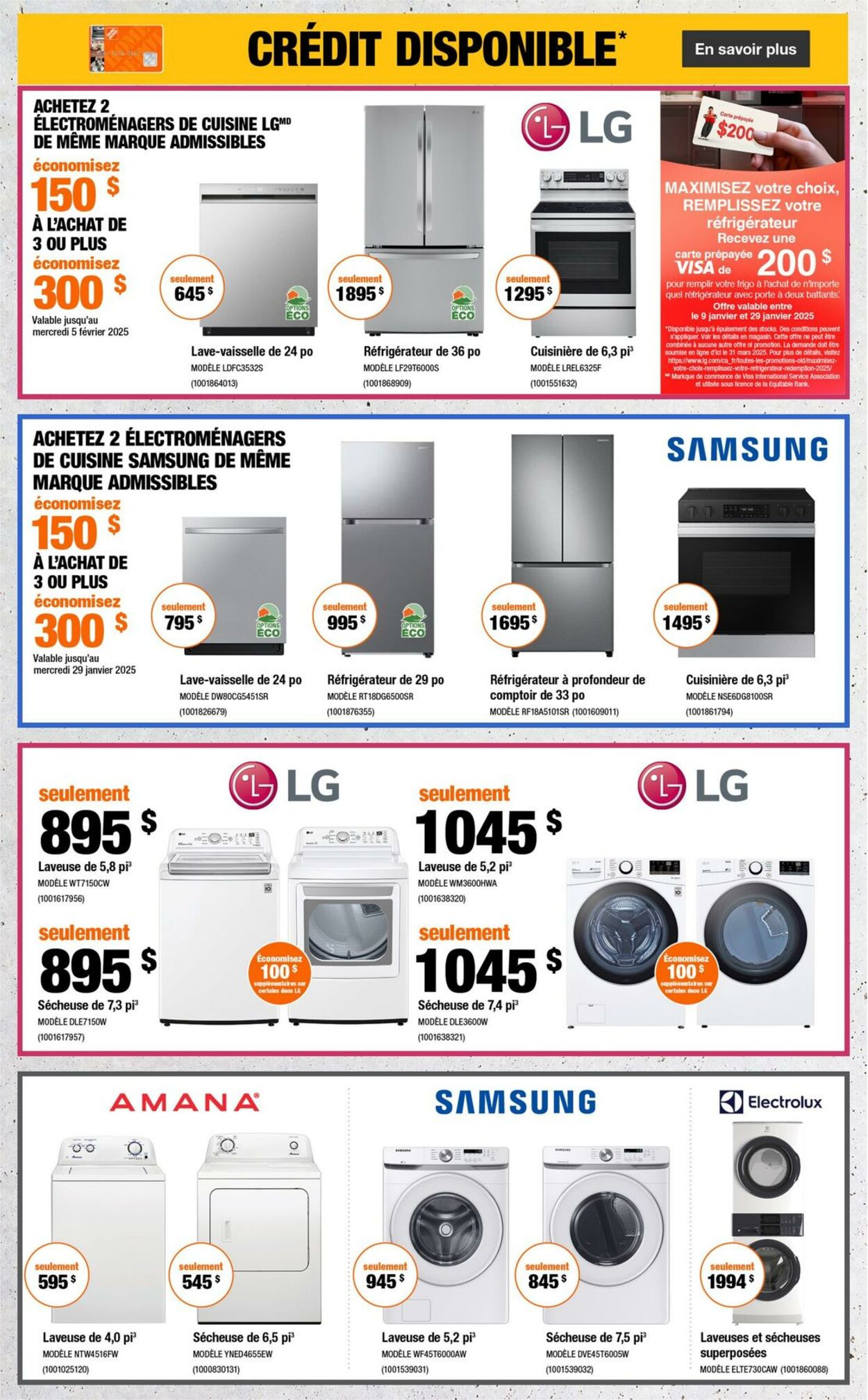 Circulaire Home Depot 09.01.2025 - 15.01.2025