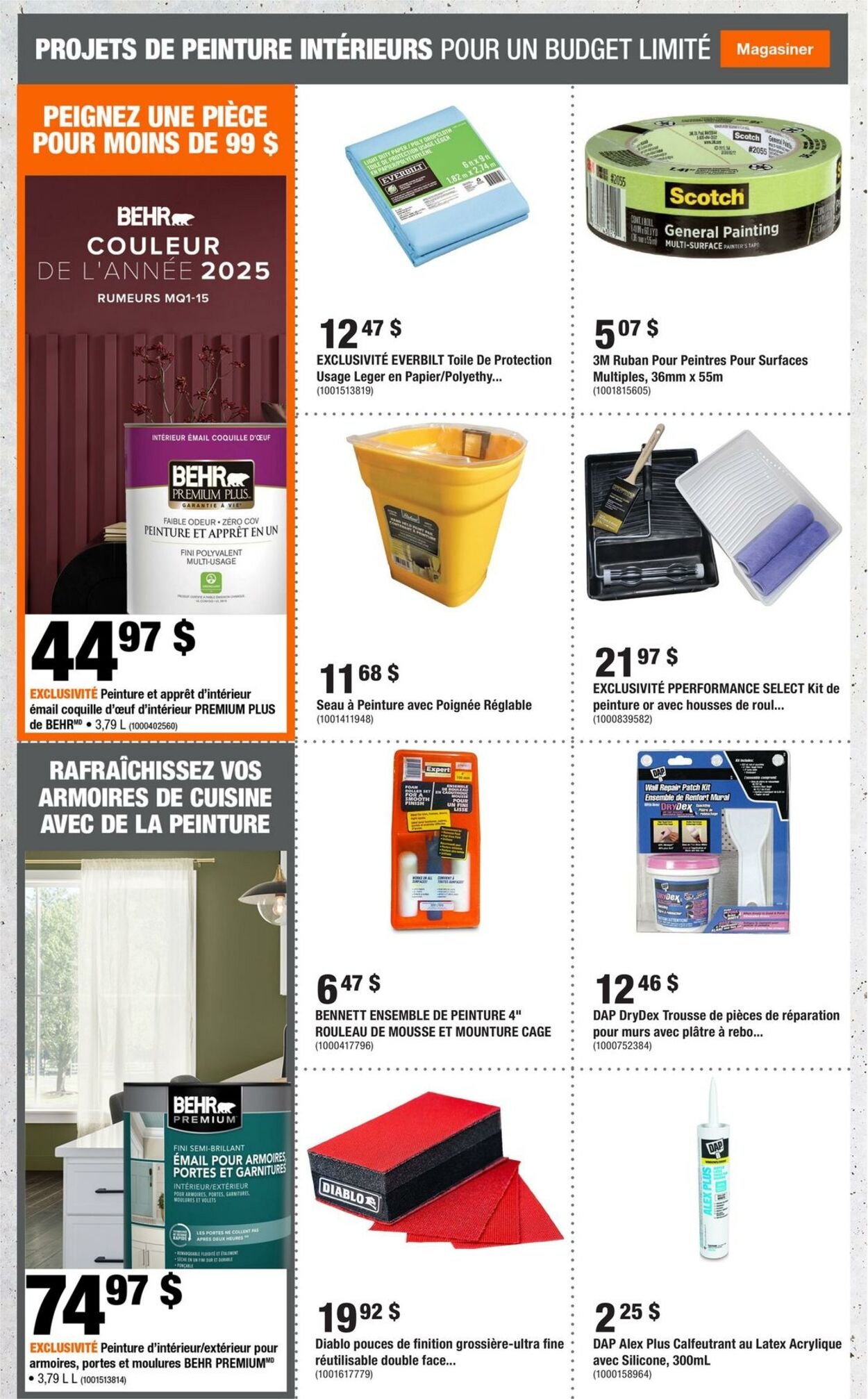 Circulaire Home Depot 09.01.2025 - 15.01.2025