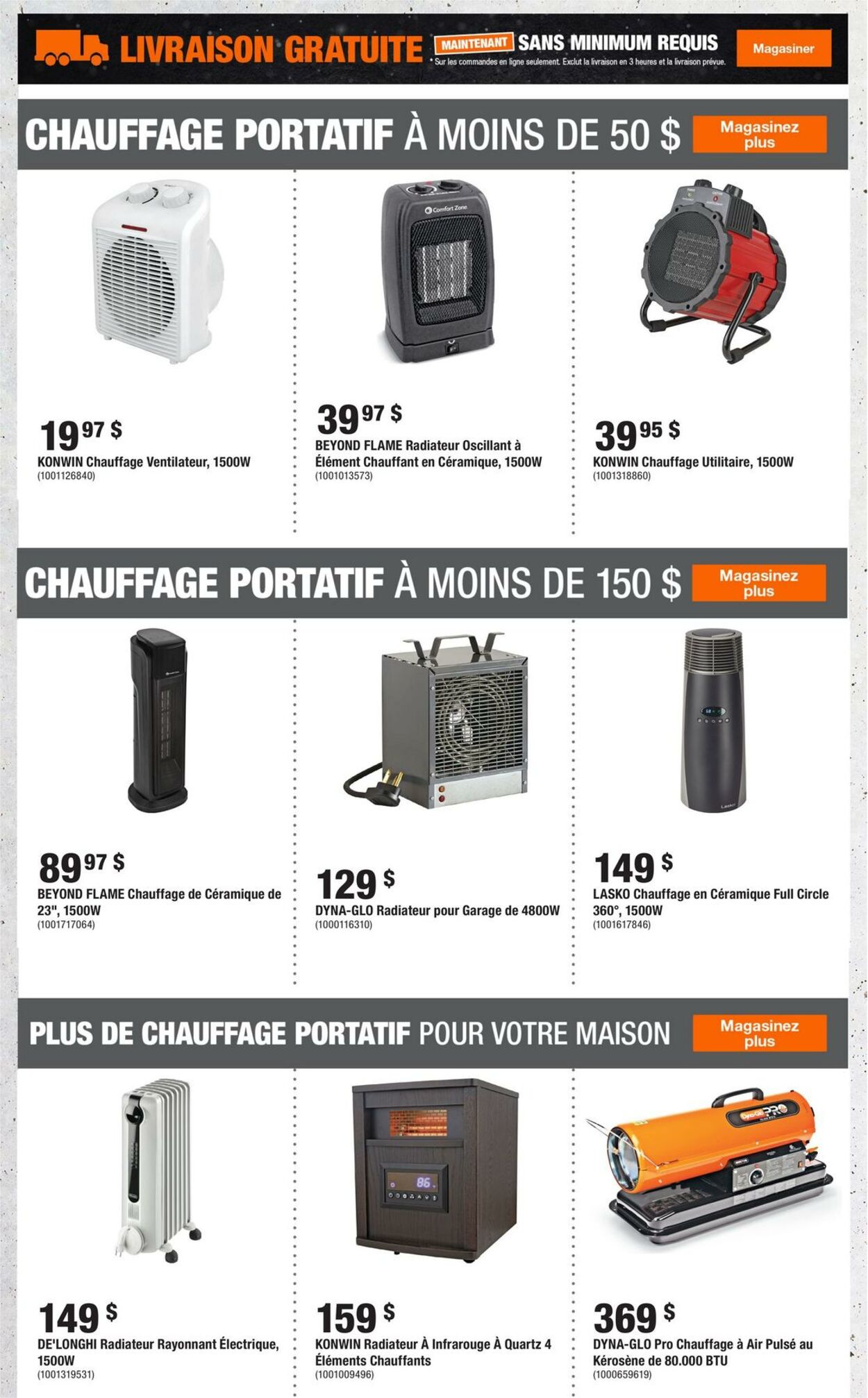 Circulaire Home Depot 09.01.2025 - 15.01.2025