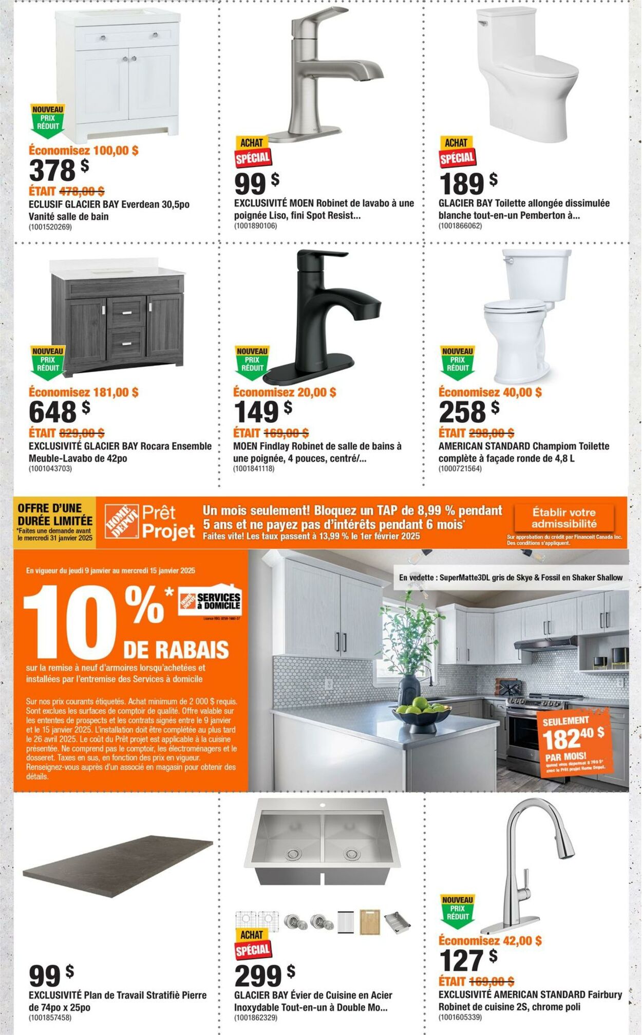 Circulaire Home Depot 09.01.2025 - 15.01.2025