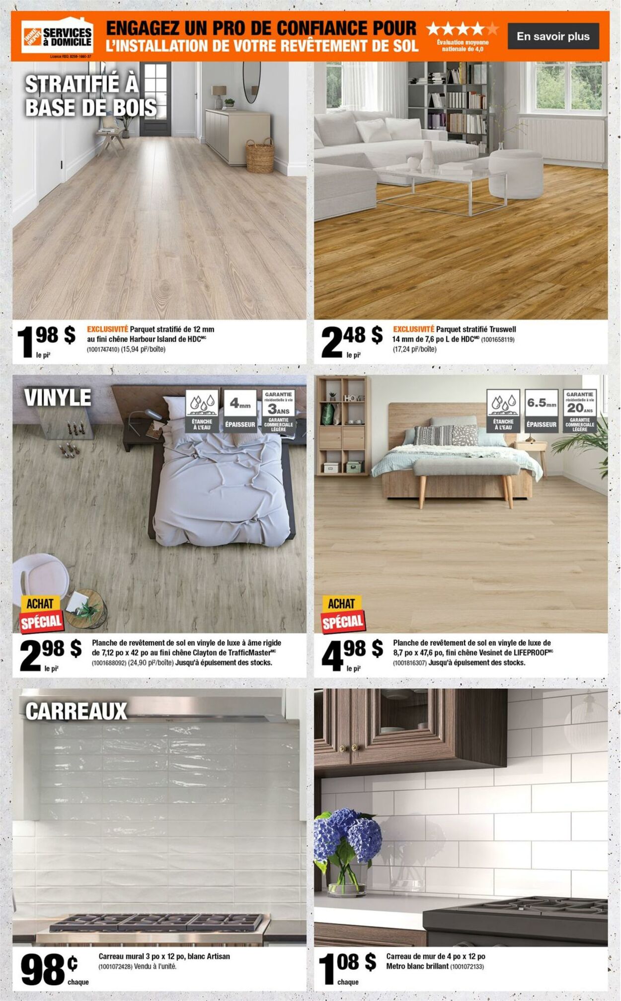 Circulaire Home Depot 18.01.2024 - 24.01.2024