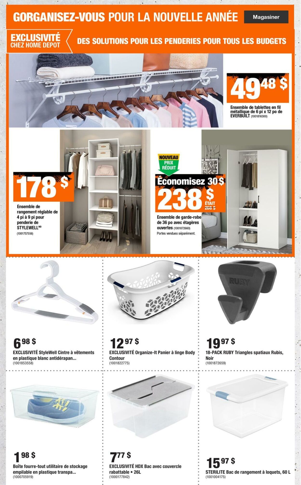 Circulaire Home Depot 19.12.2024 - 25.12.2024