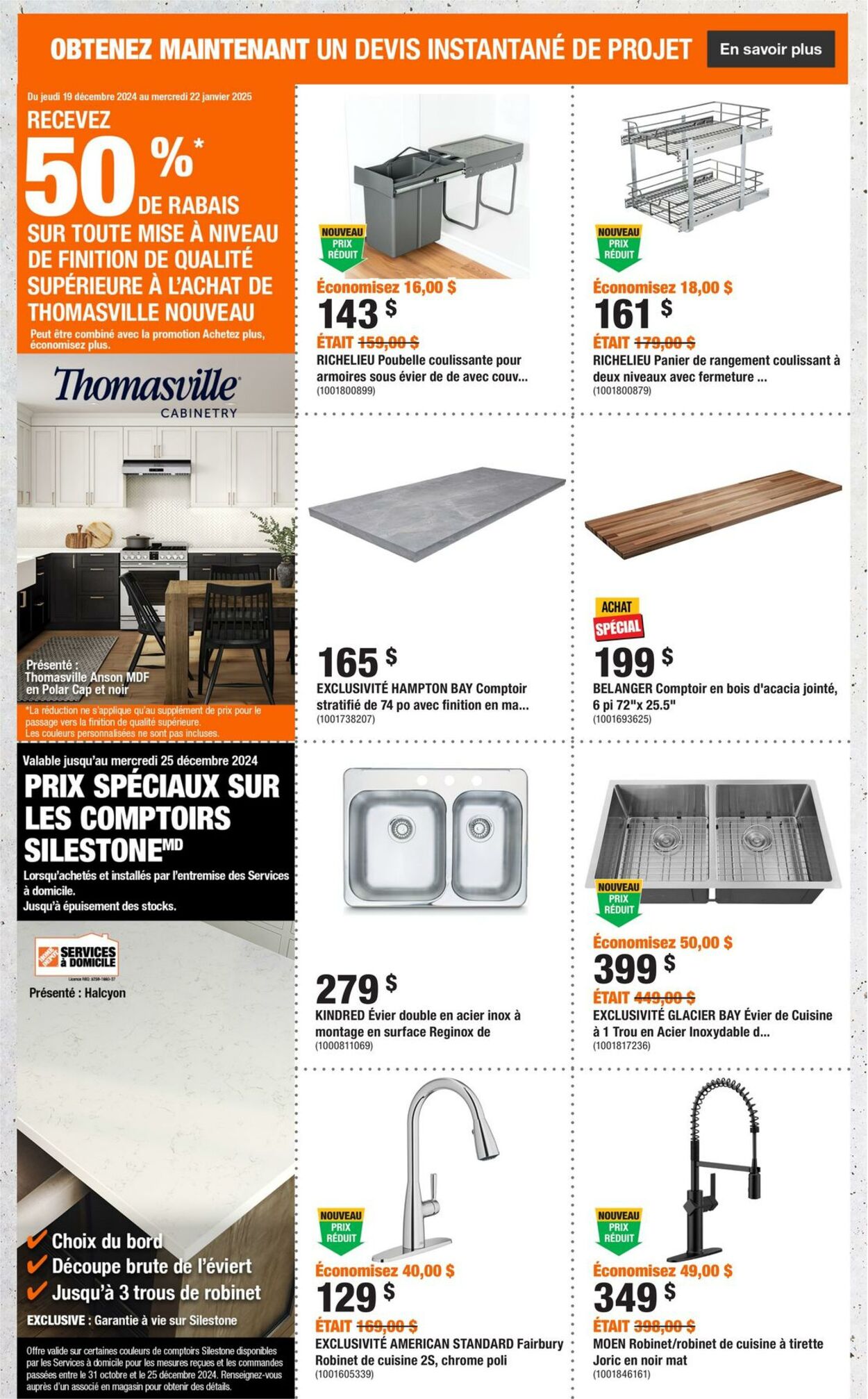 Circulaire Home Depot 19.12.2024 - 25.12.2024